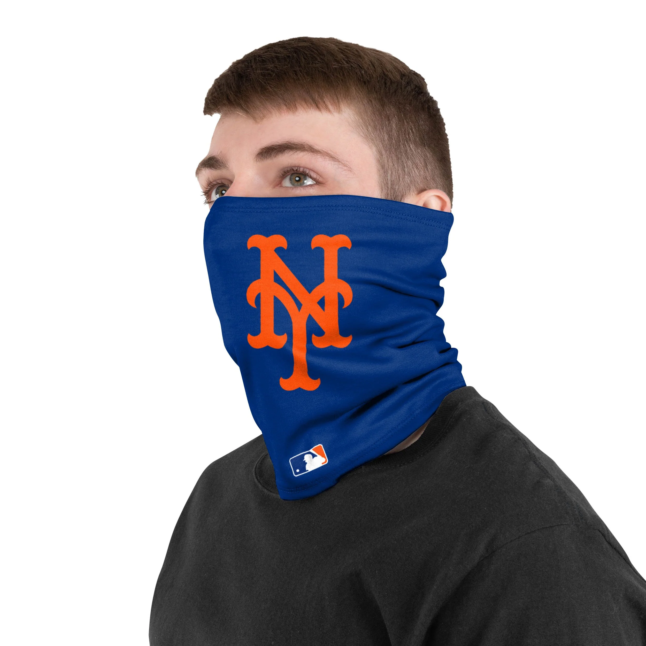 New York Mets MLB On-Field Blue & Orange UV Gaiter Scarf - Image 3