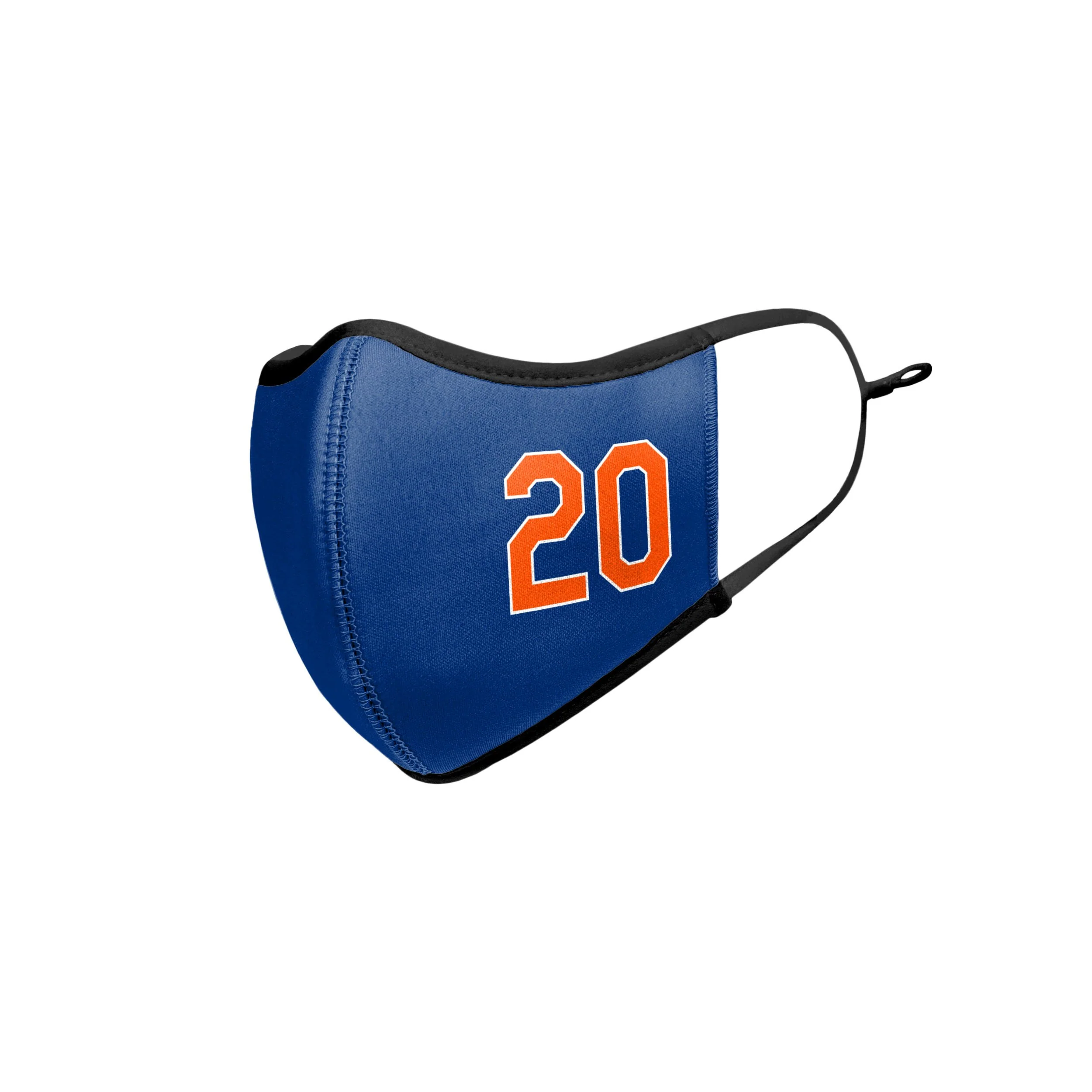 New York Mets MLB Pete Alonso On-Field Adjustable Blue & Orange Sport Face Cover - Image 4