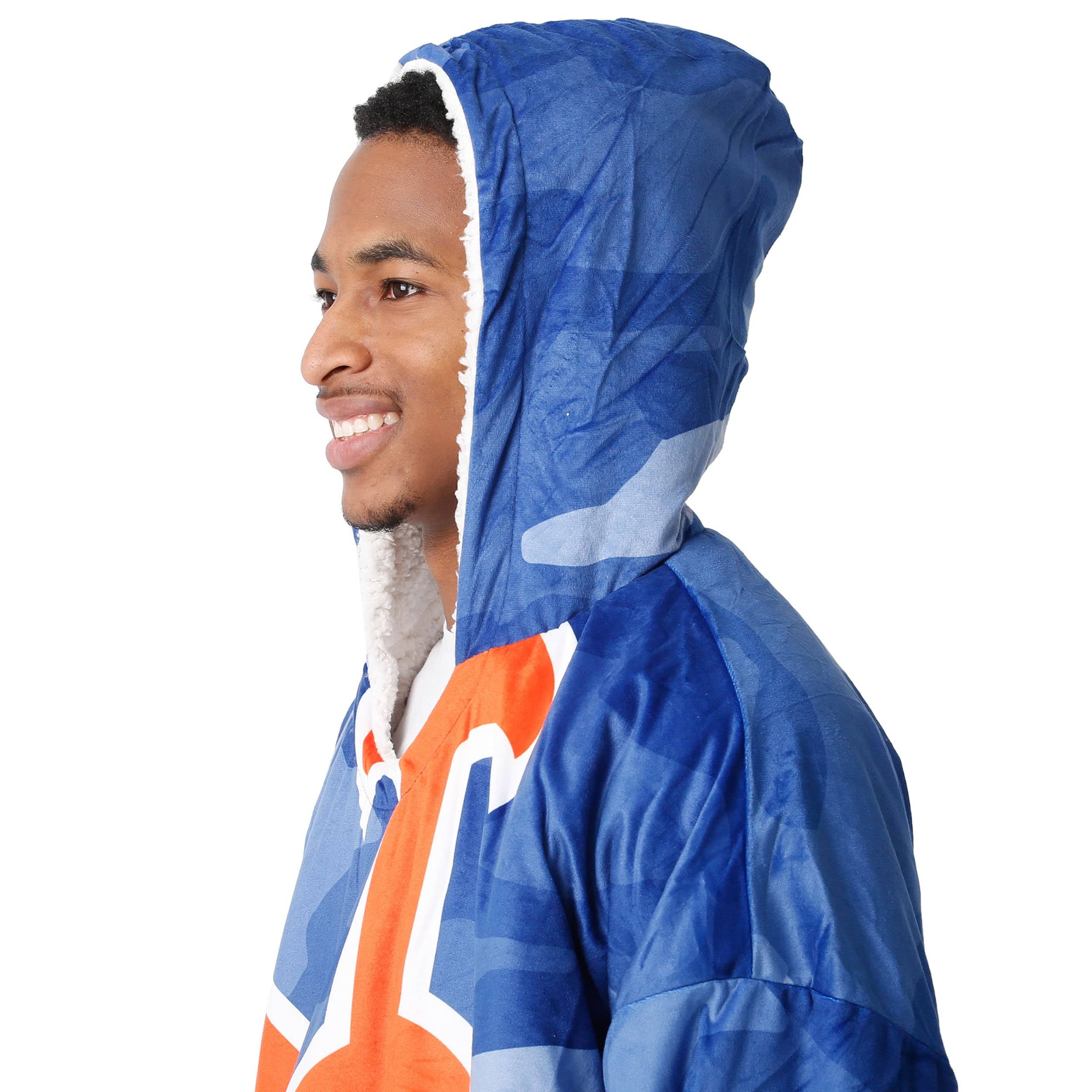 New York Mets MLB Reversible Team Color Camo Hoodeez - Image 6