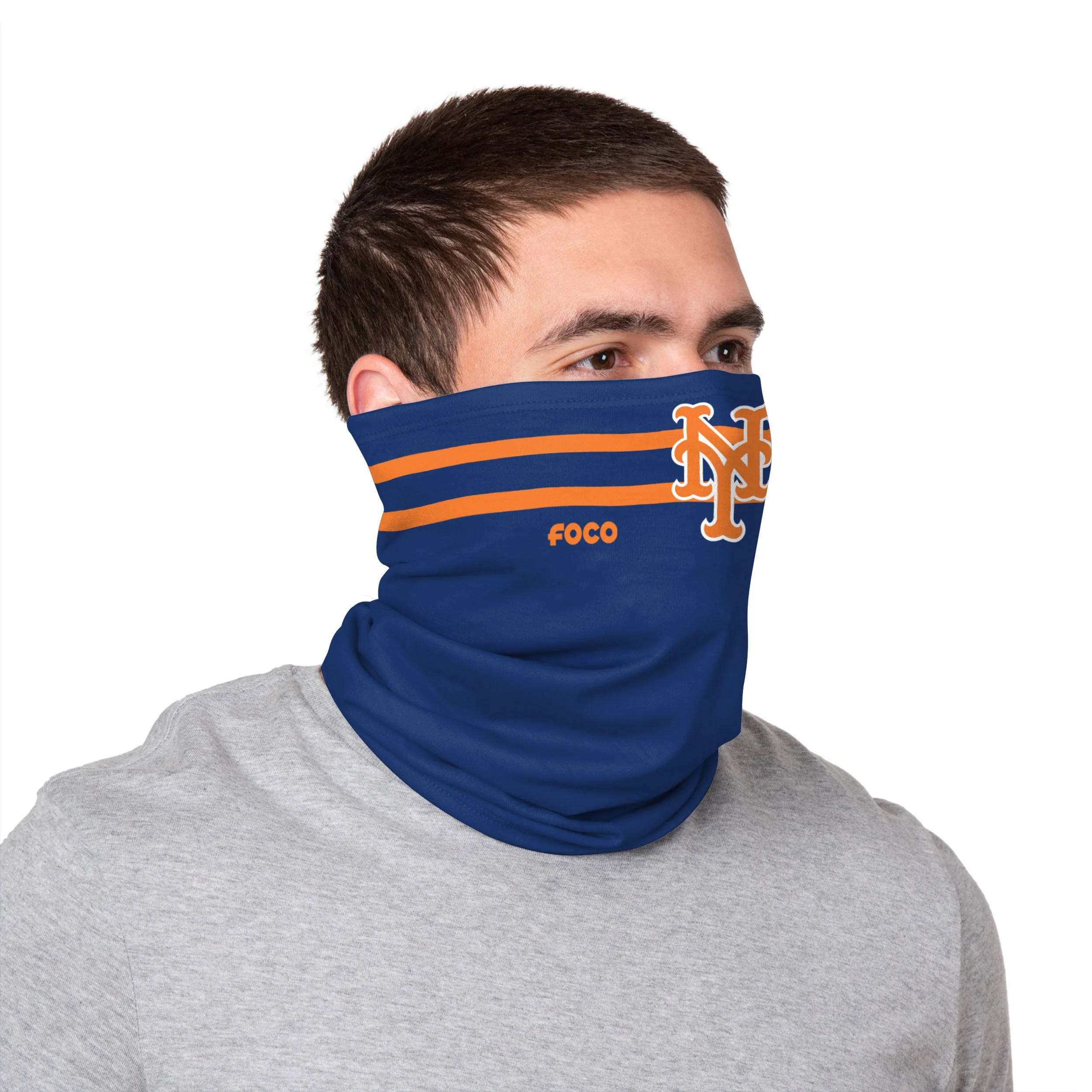 New York Mets MLB Stitched 2 Pack Gaiter Scarf - Image 3