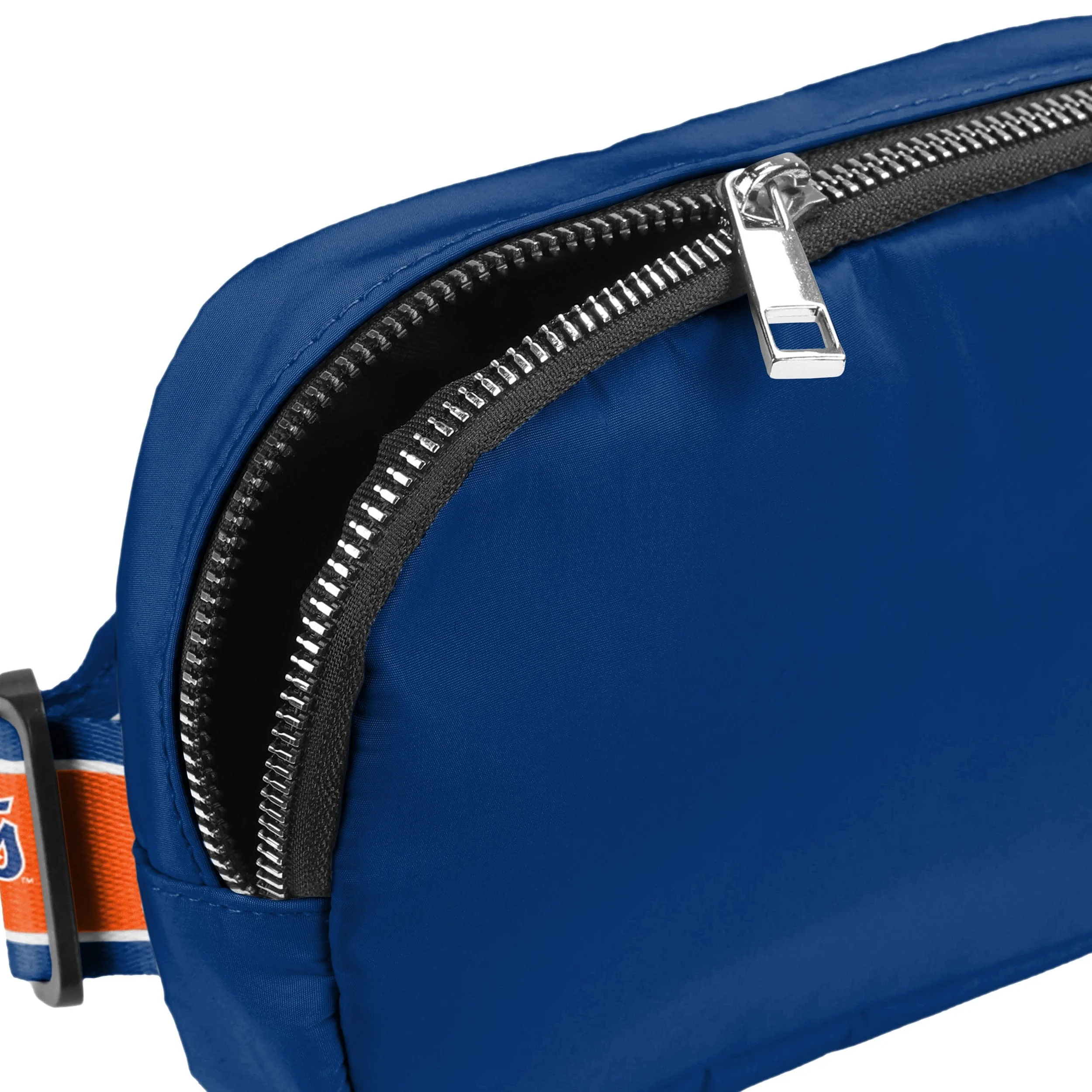 New York Mets MLB Team Wordmark Crossbody Belt Bag - Image 4