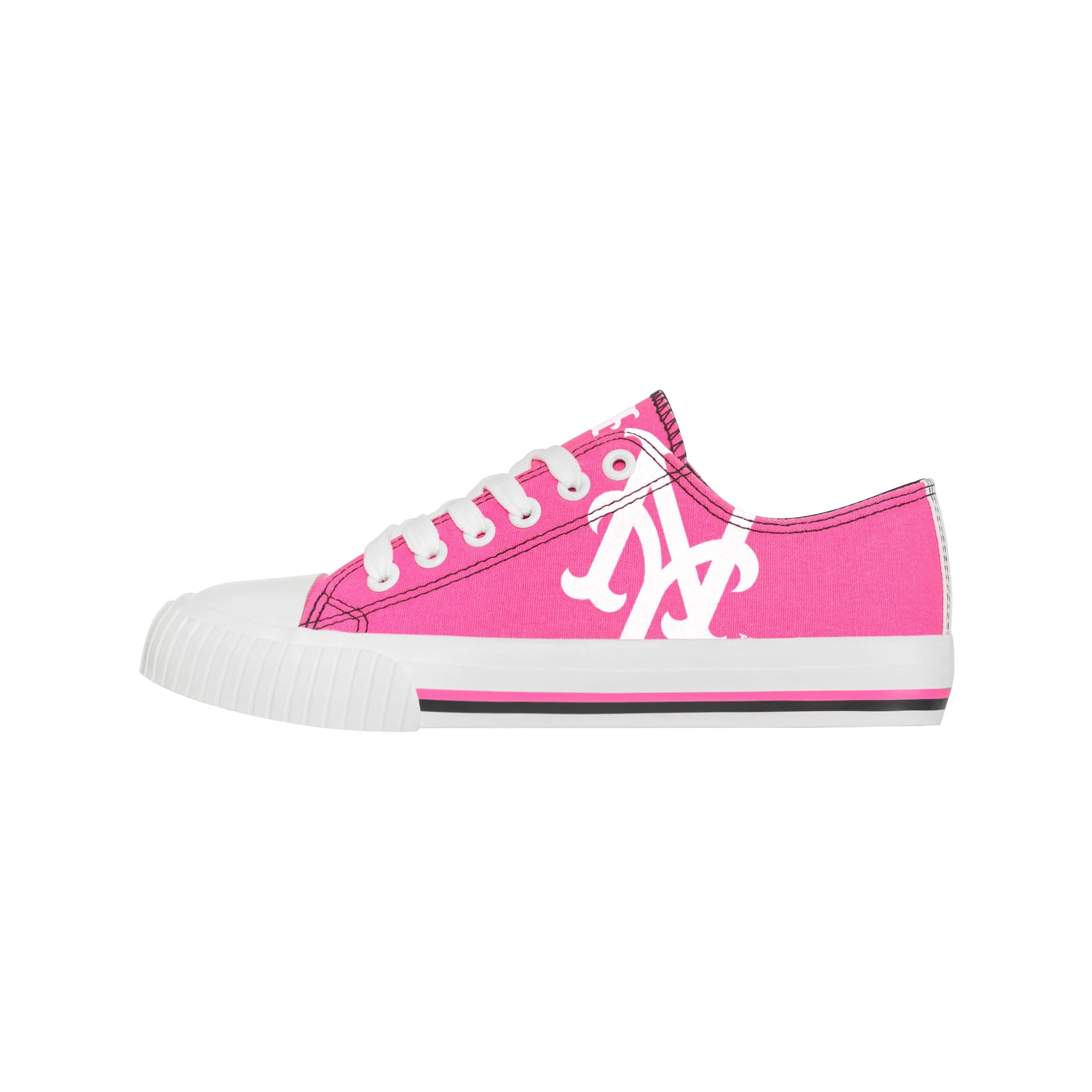 New York Mets MLB Womens Highlights Low Top Canvas Shoe - Image 2