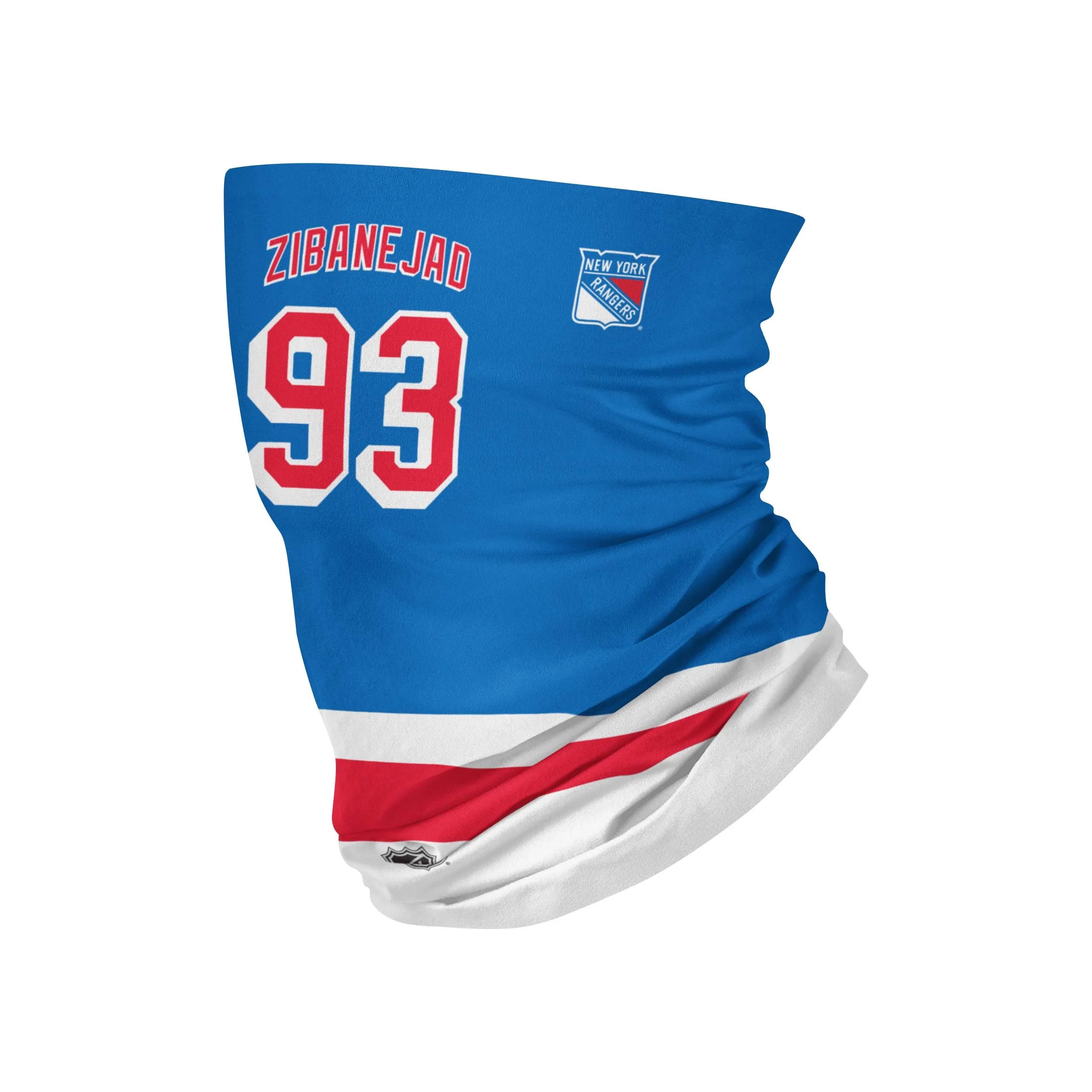 New York Rangers NHL Mika Zibanejad Gaiter Scarf