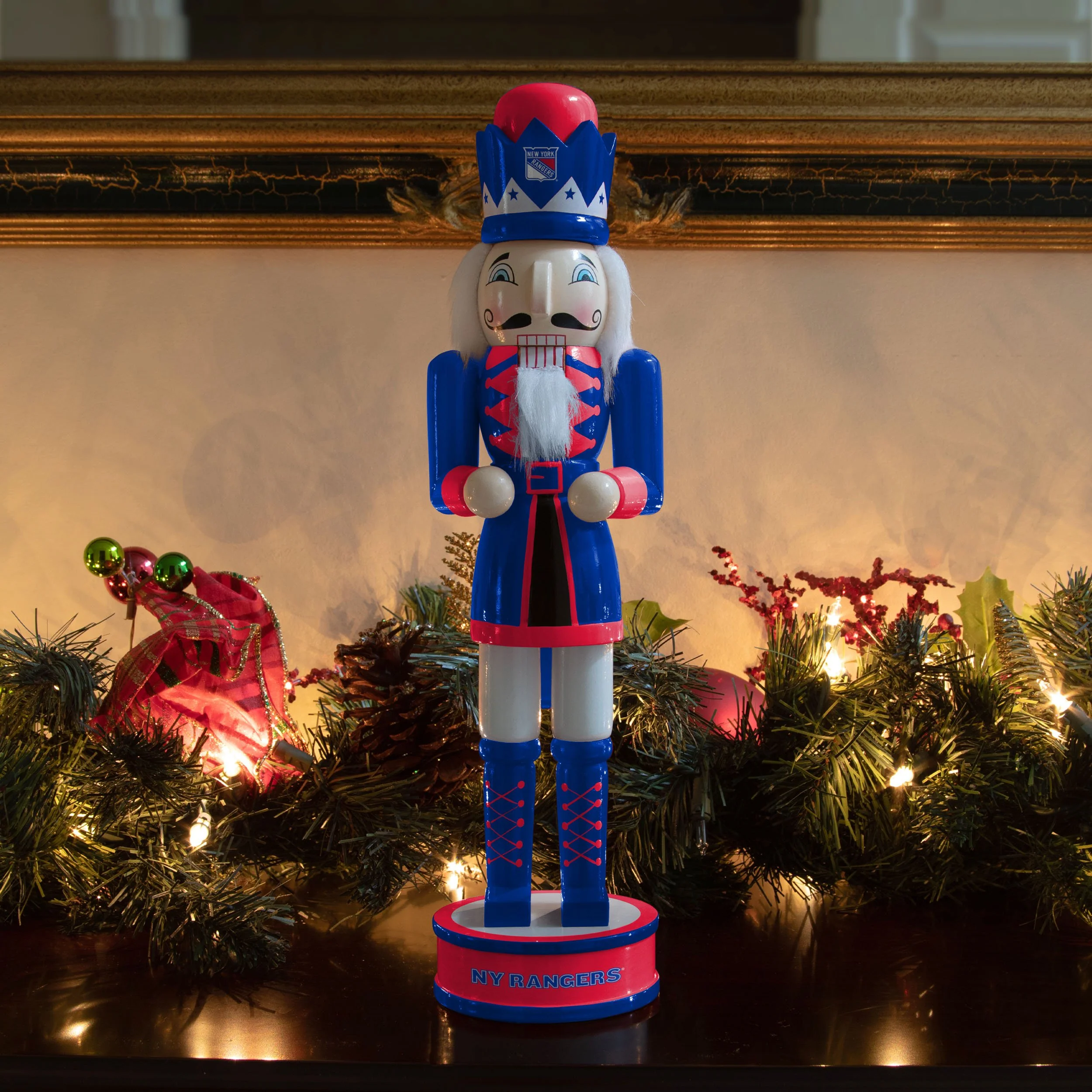 New York Rangers Team Spirit Nutcracker - Image 3