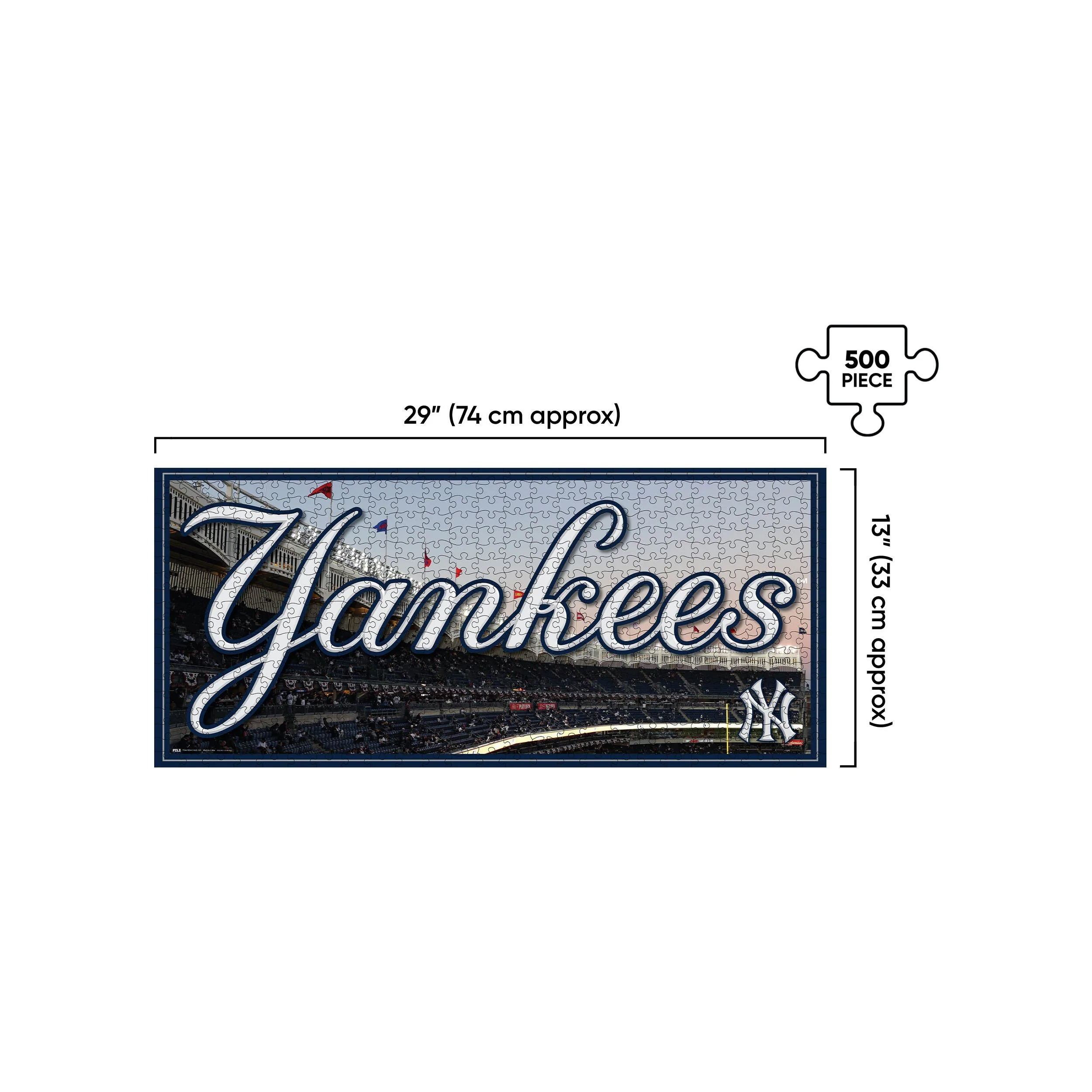 New York Yankees MLB 500 Piece Stadiumscape Jigsaw Puzzle PZLZ - Yankee Stadium - Image 2