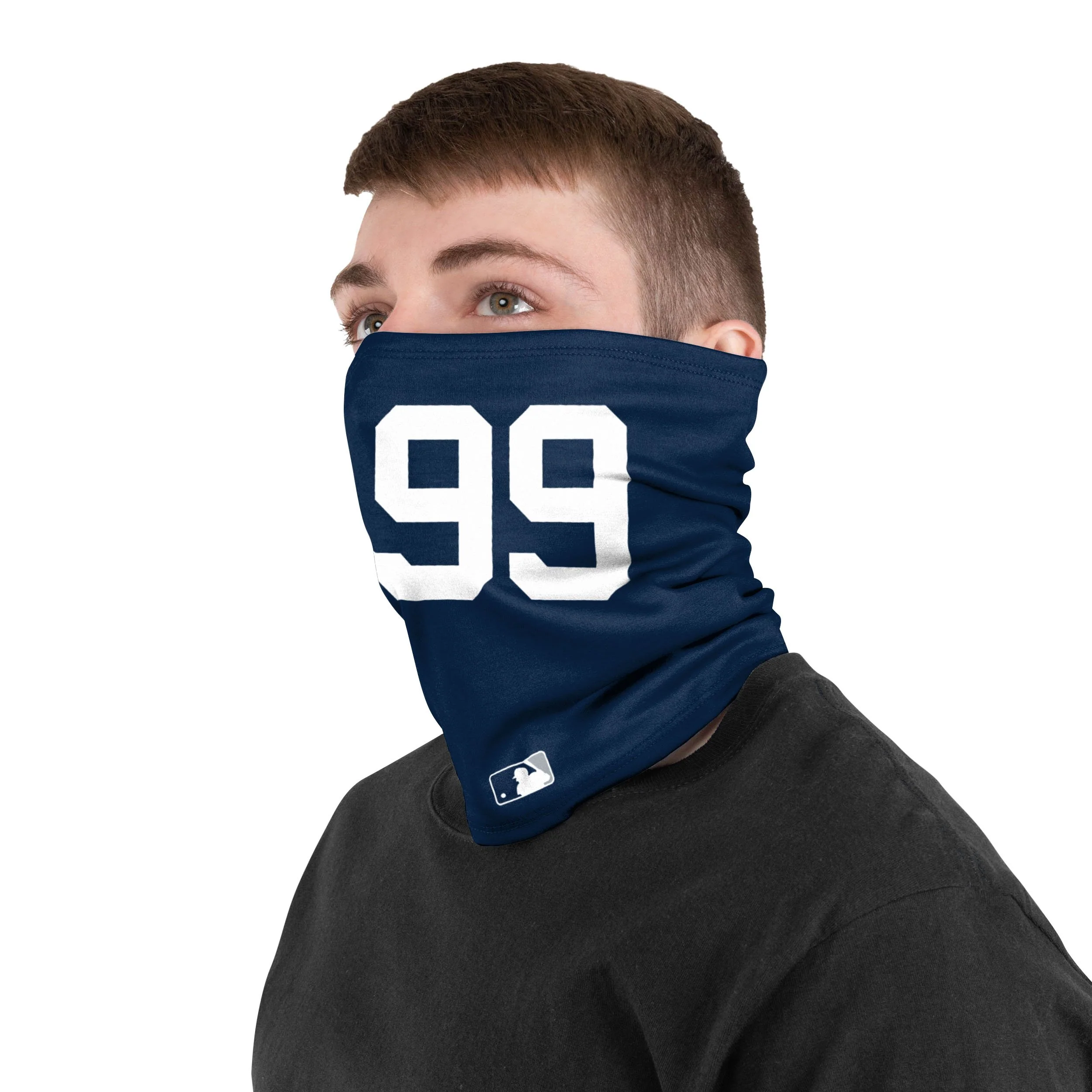 New York Yankees MLB Aaron Judge On-Field Navy UV Gaiter Scarf - Image 3
