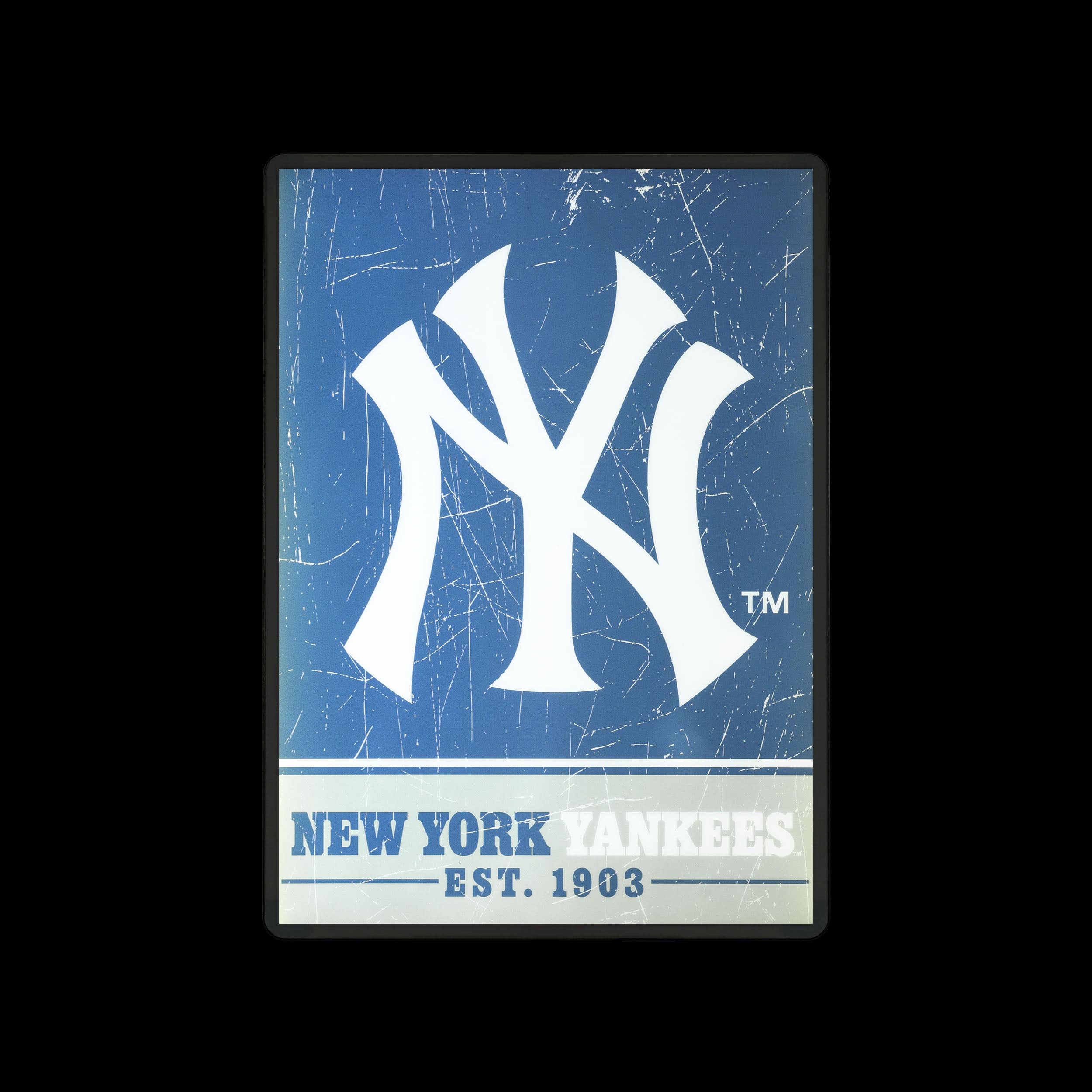 New York Yankees MLB Big Logo Backlit Sign - Image 2