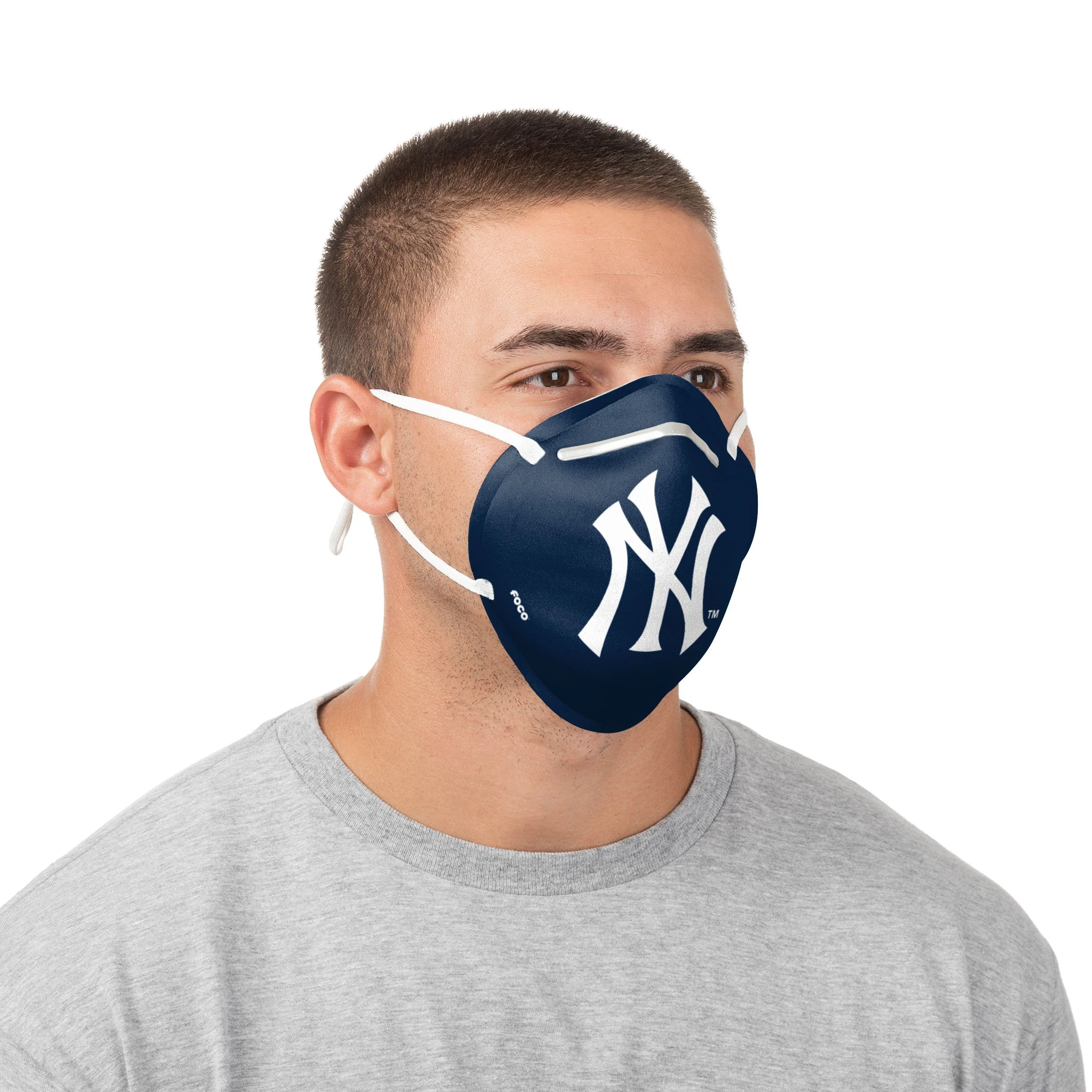 New York Yankees MLB Big Logo Cone Face Cover - Image 2