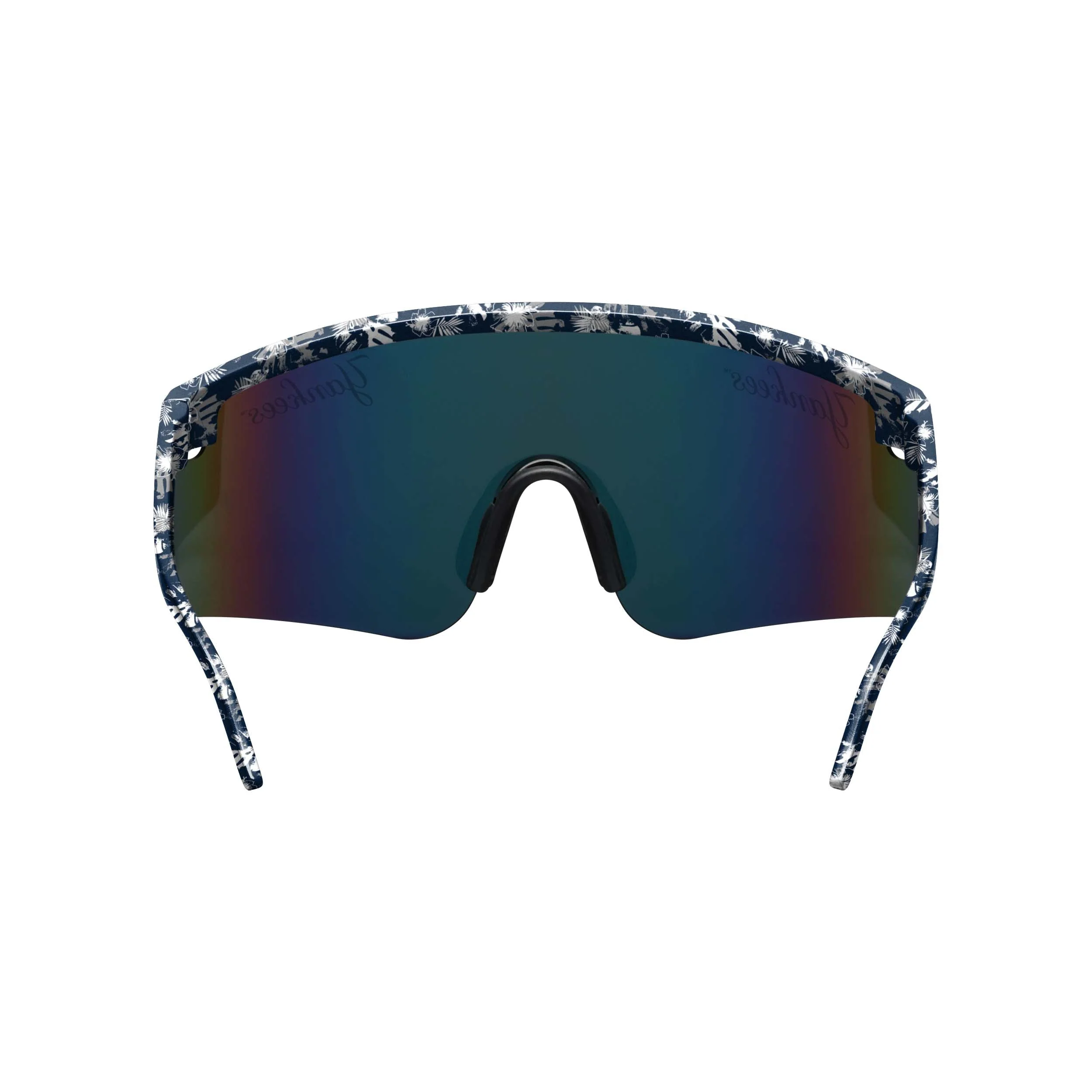 New York Yankees MLB Floral Large Frame Sunglasses - Image 5
