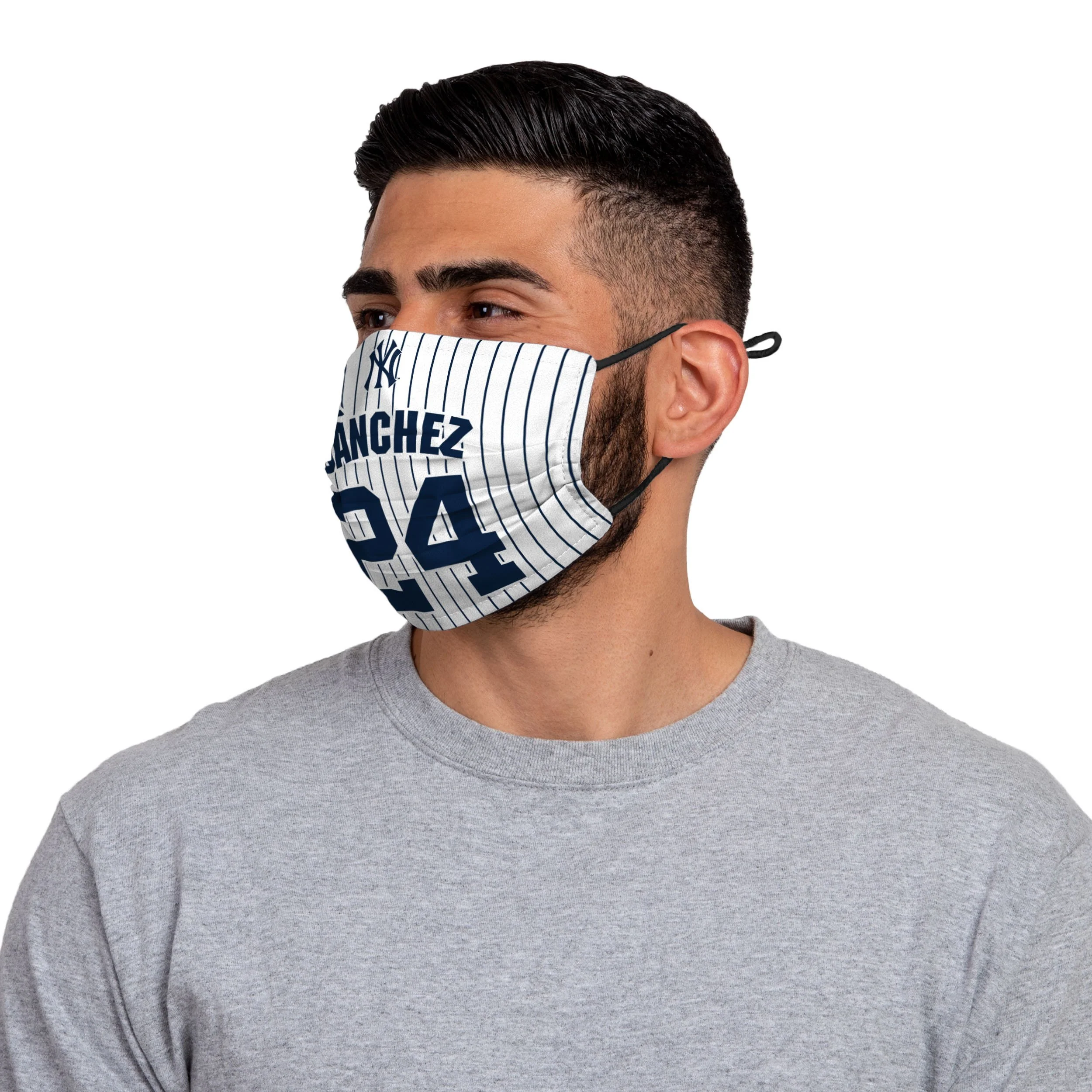 New York Yankees MLB Gary Sanchez Adjustable Face Cover - Image 3