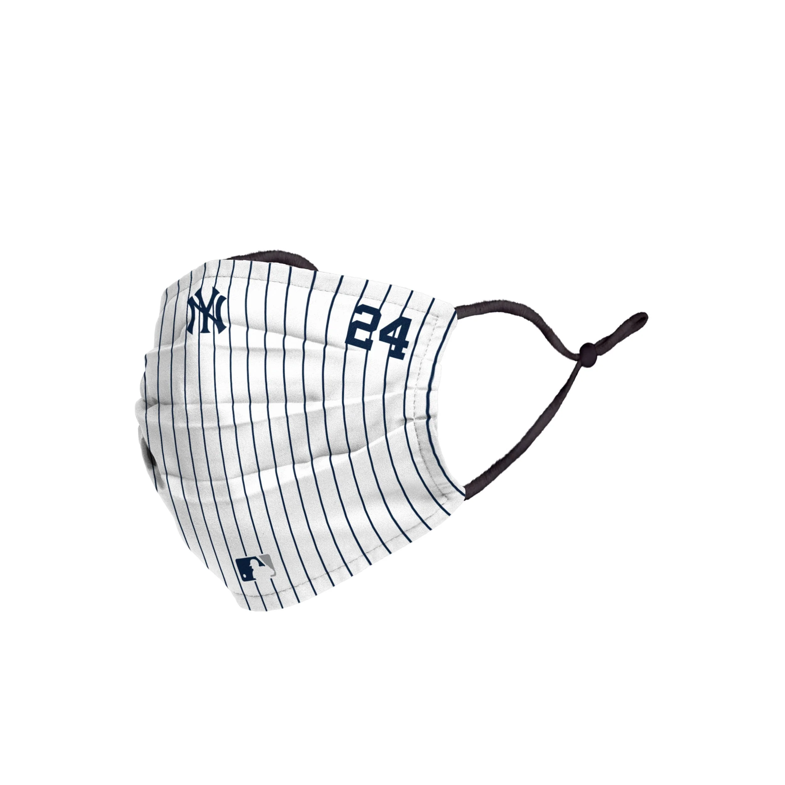 New York Yankees MLB Gary Sanchez On-Field Gameday Pinstripe Adjustable Face Cover - Image 4