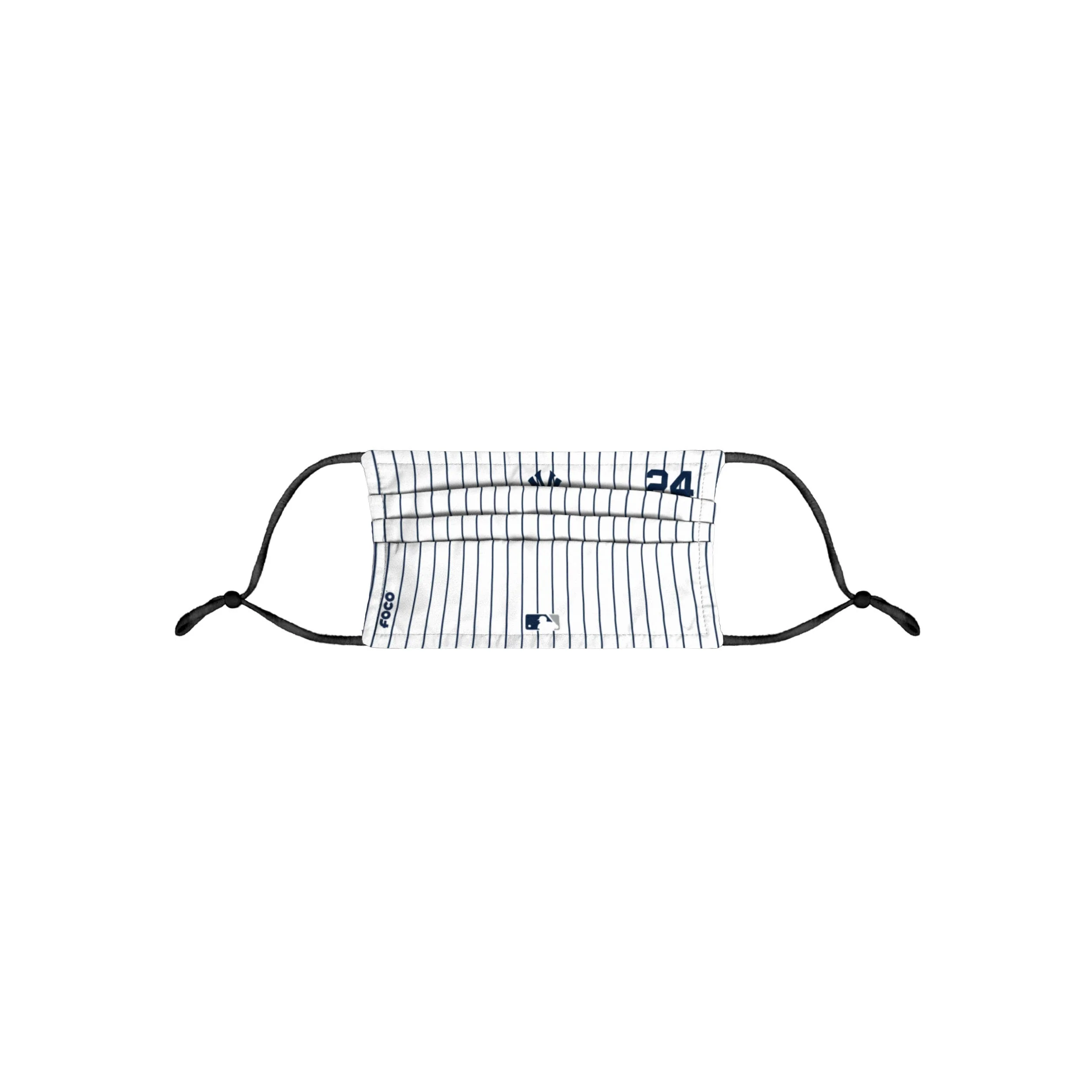 New York Yankees MLB Gary Sanchez On-Field Gameday Pinstripe Adjustable Face Cover - Image 6