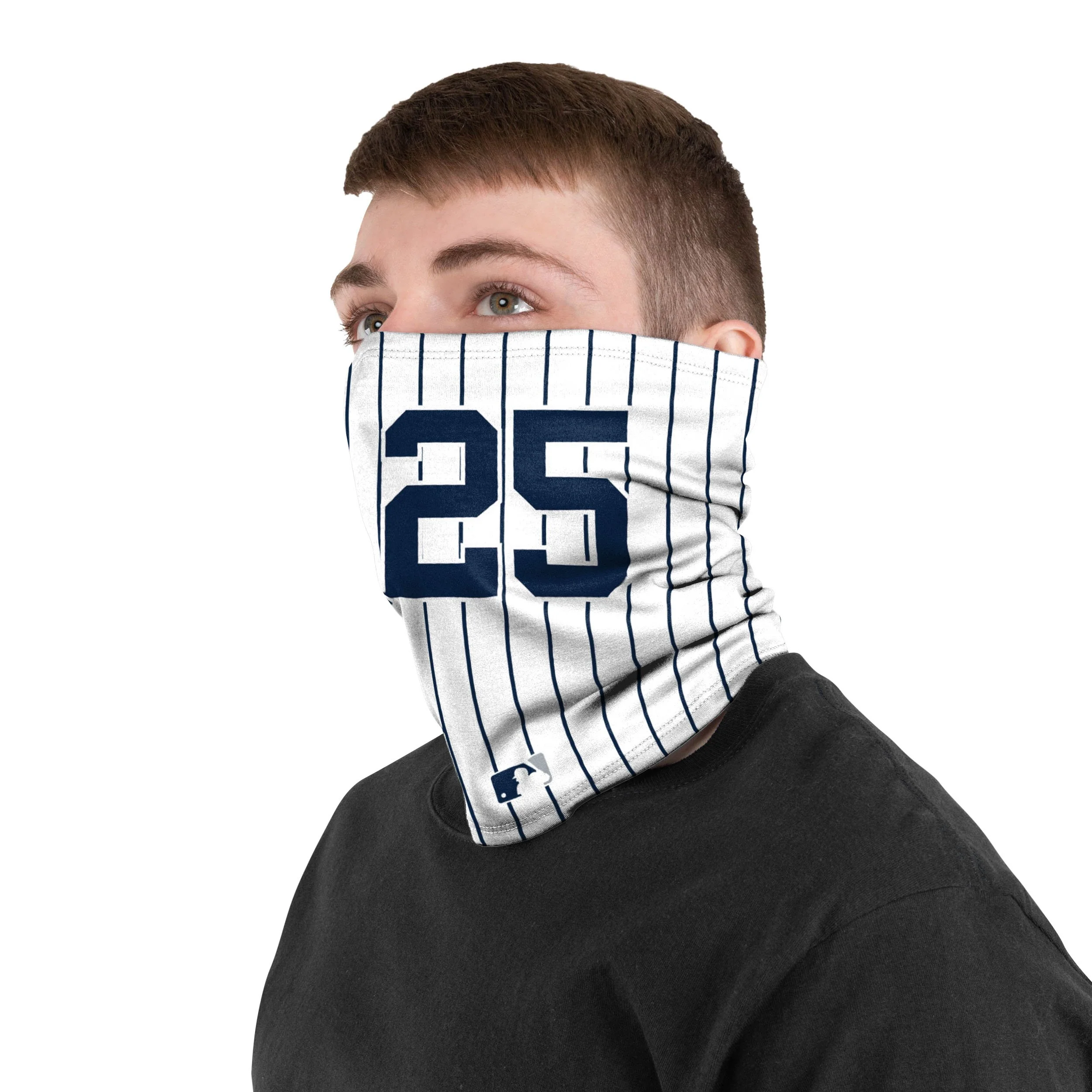 New York Yankees MLB Gleyber Torres On-Field Pinstripe UV Gaiter Scarf - Image 3