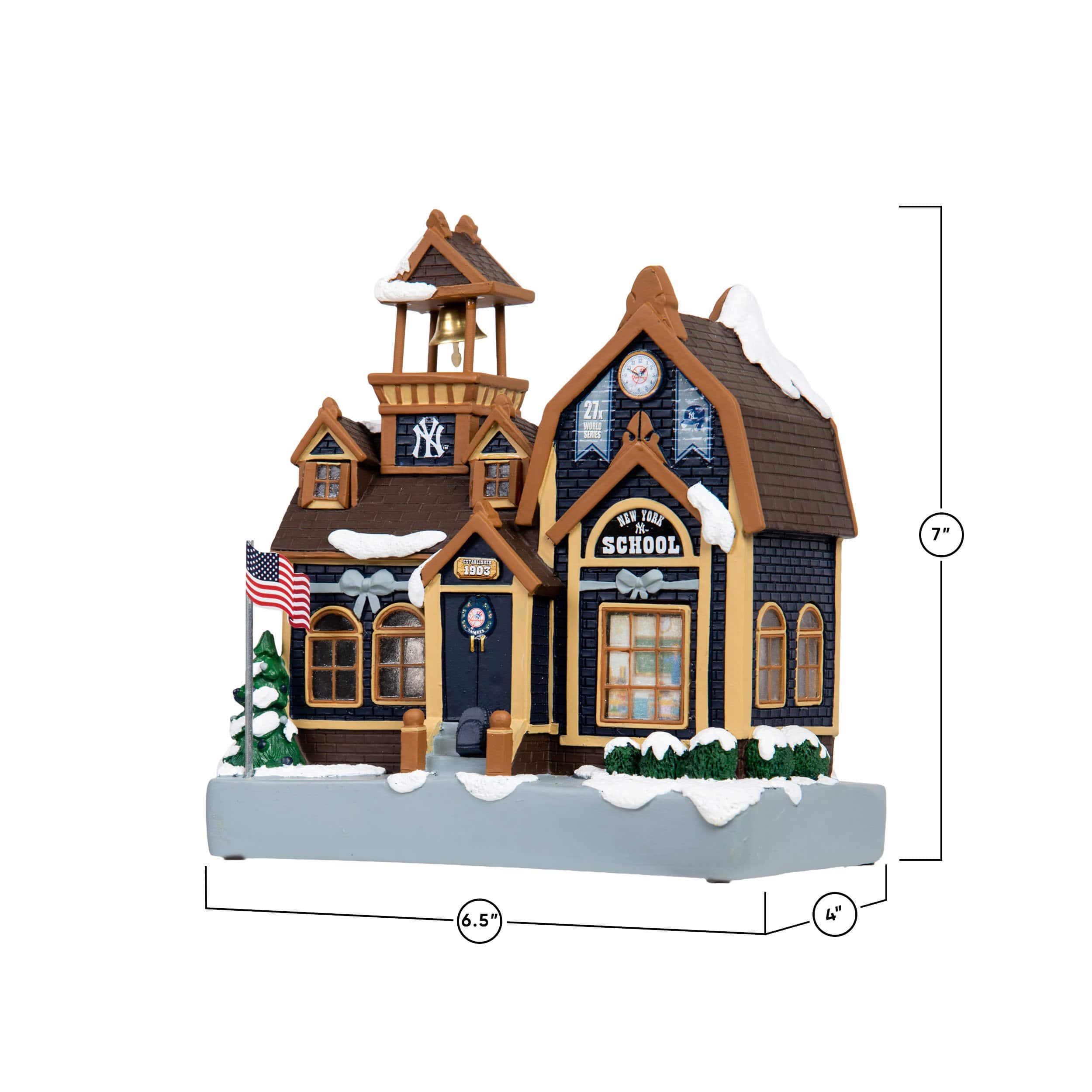 New York Yankees MLB Light Up Team Schoolhouse - Image 5