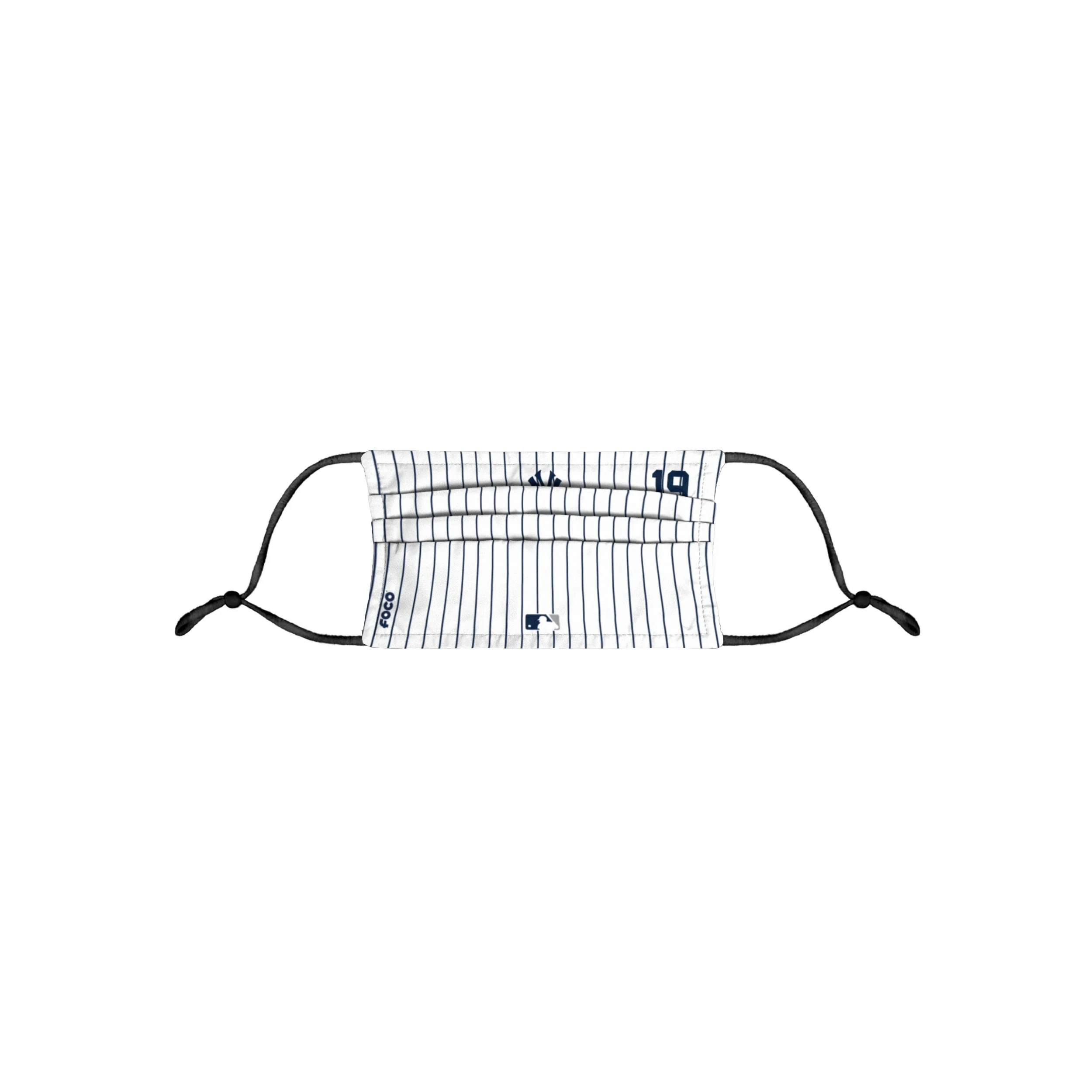 New York Yankees MLB Masahiro Tanaka On-Field Gameday Pinstripe Adjustable Face Cover - Image 6