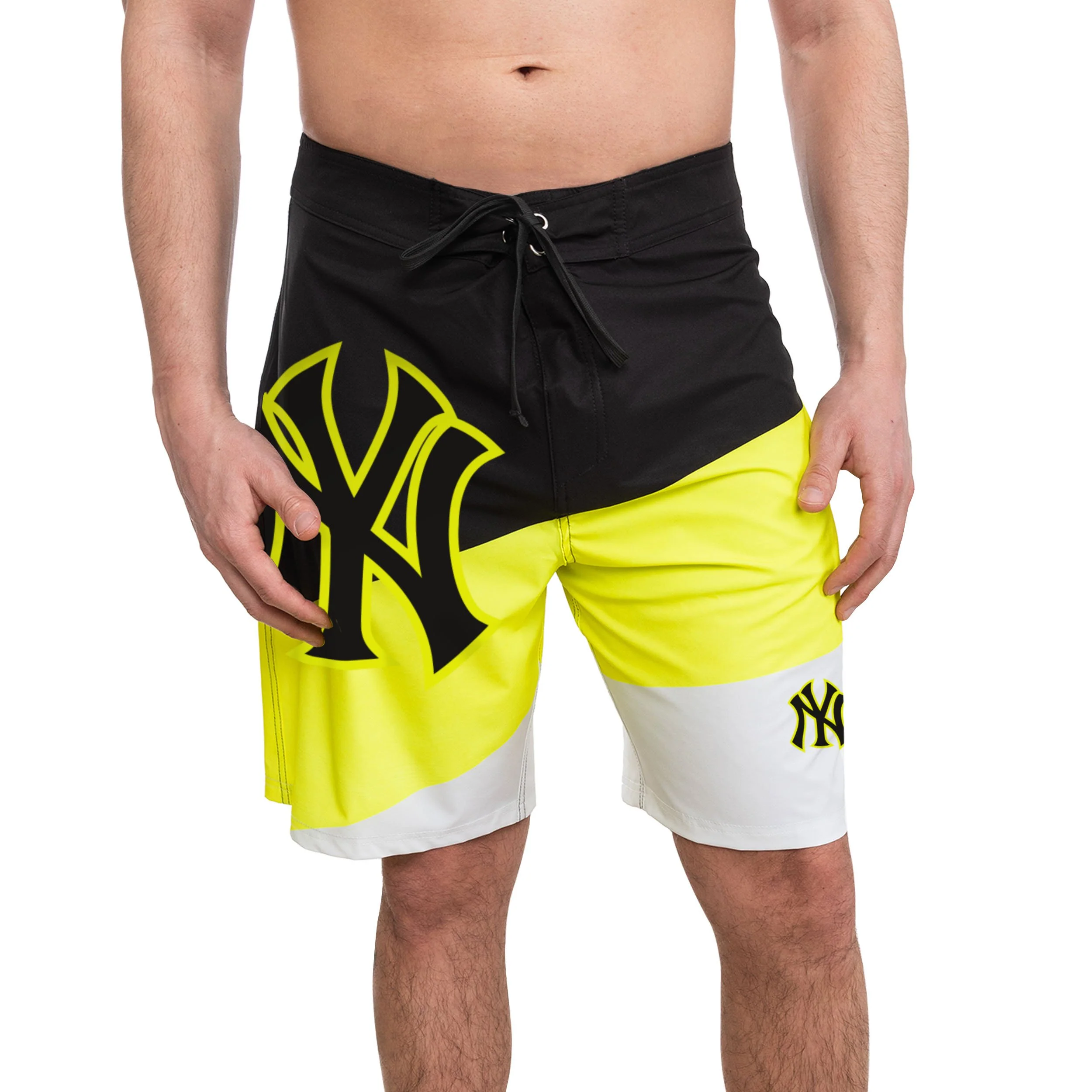 New York Yankees MLB Mens Highlights Boardshorts - Image 2