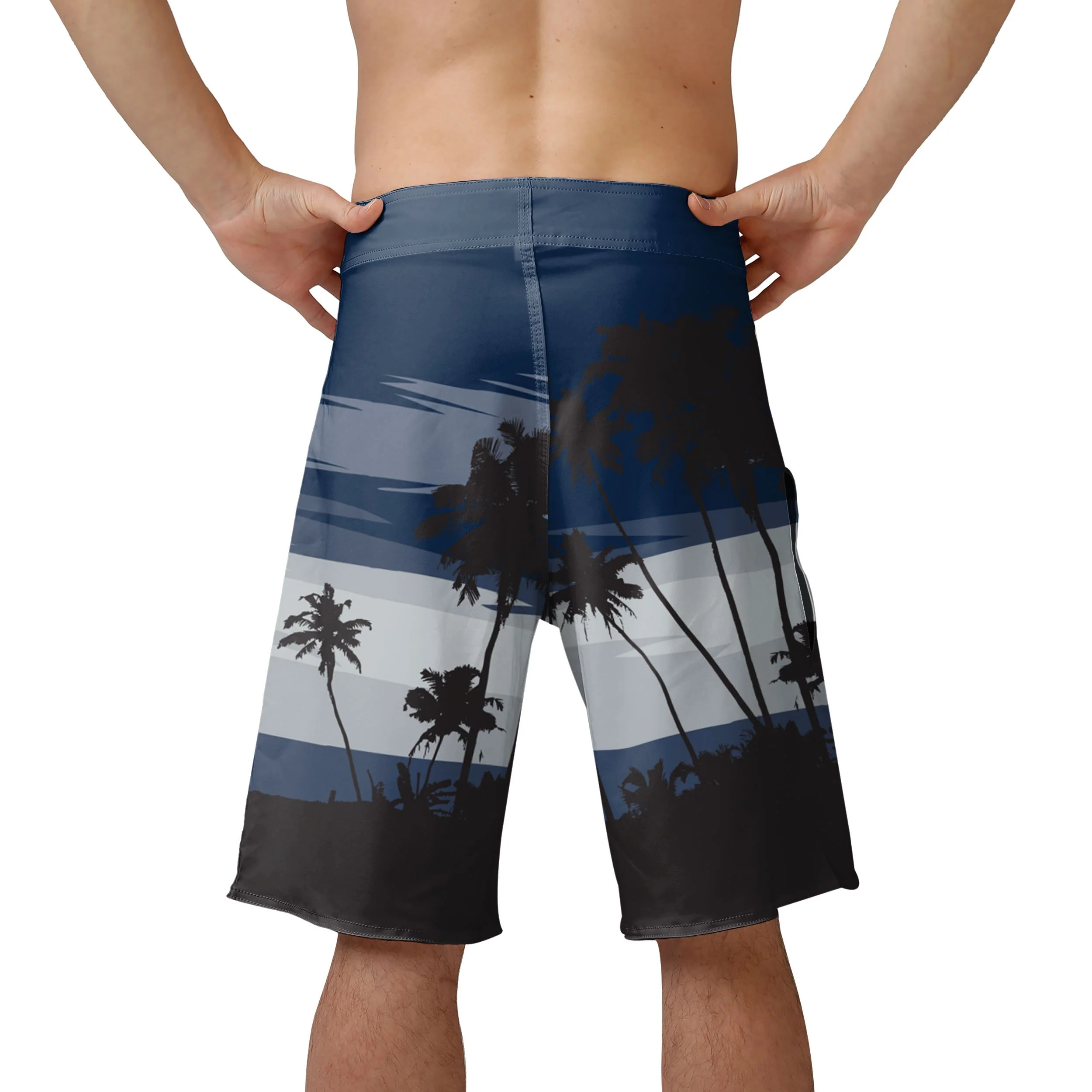 New York Yankees MLB Mens Sunset Boardshorts - Image 3