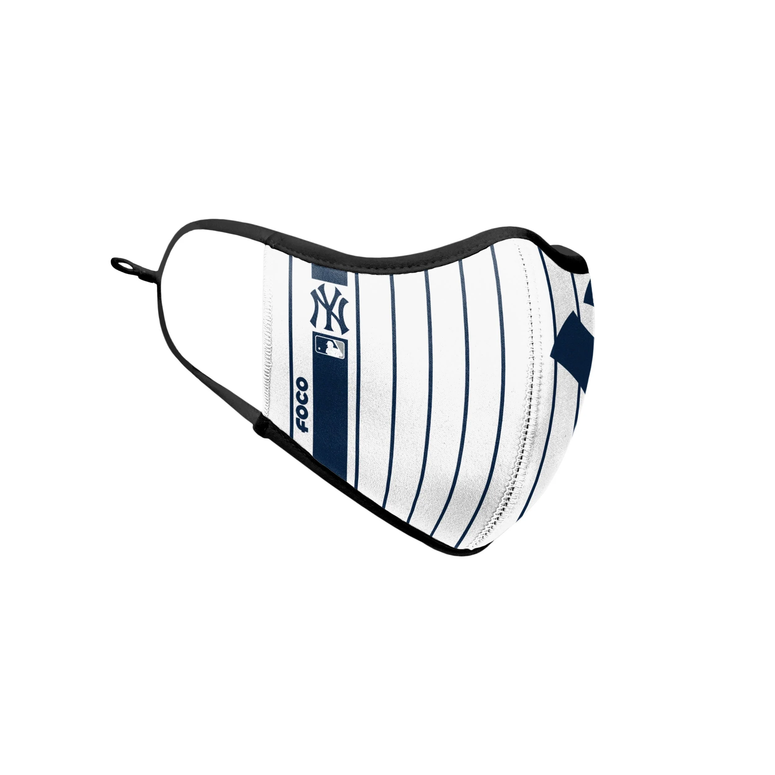 New York Yankees MLB On-Field Adjustable Pinstripe Sport Face Cover - Image 3