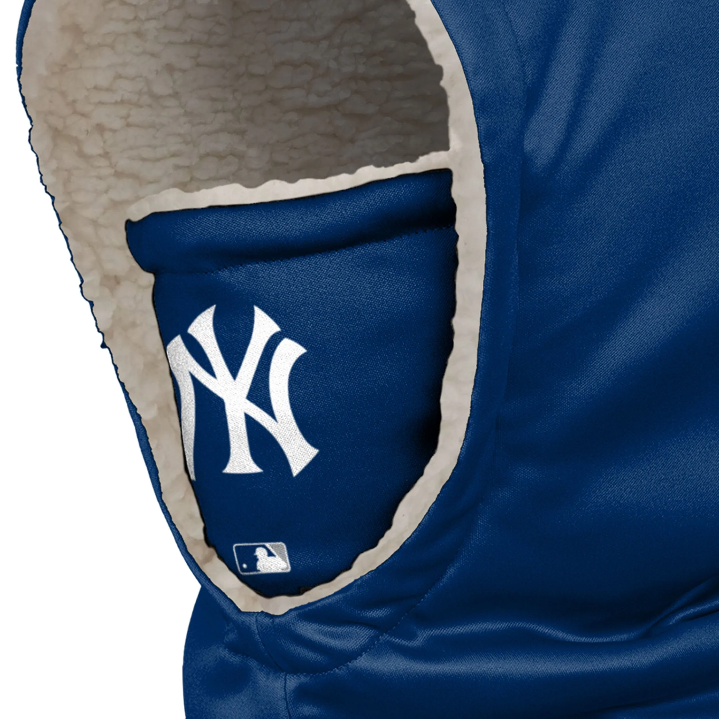 New York Yankees MLB On-Field Navy Hooded Gaiter Scarf - Image 3