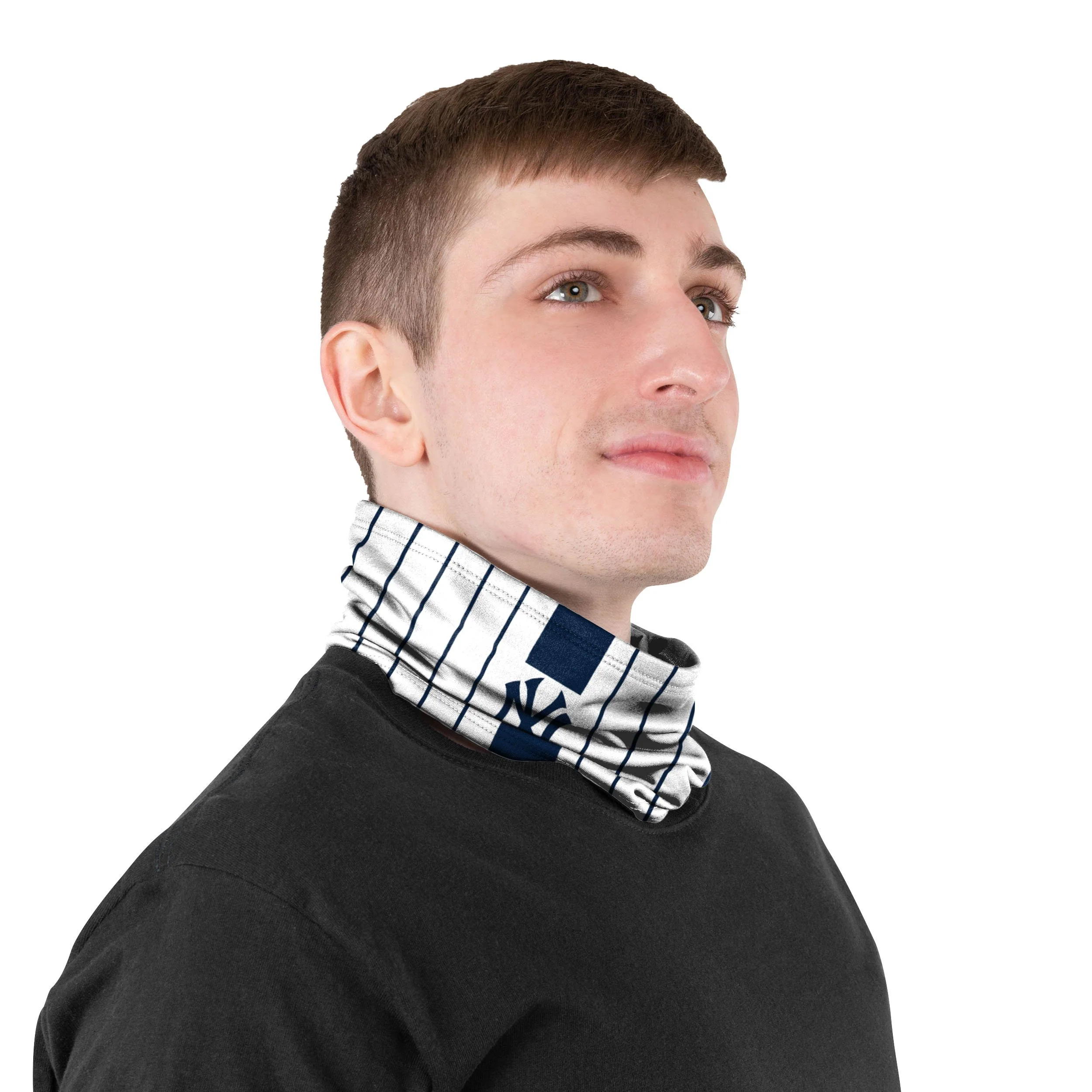 New York Yankees MLB On-Field Pinstripe UV Gaiter Scarf - Image 4