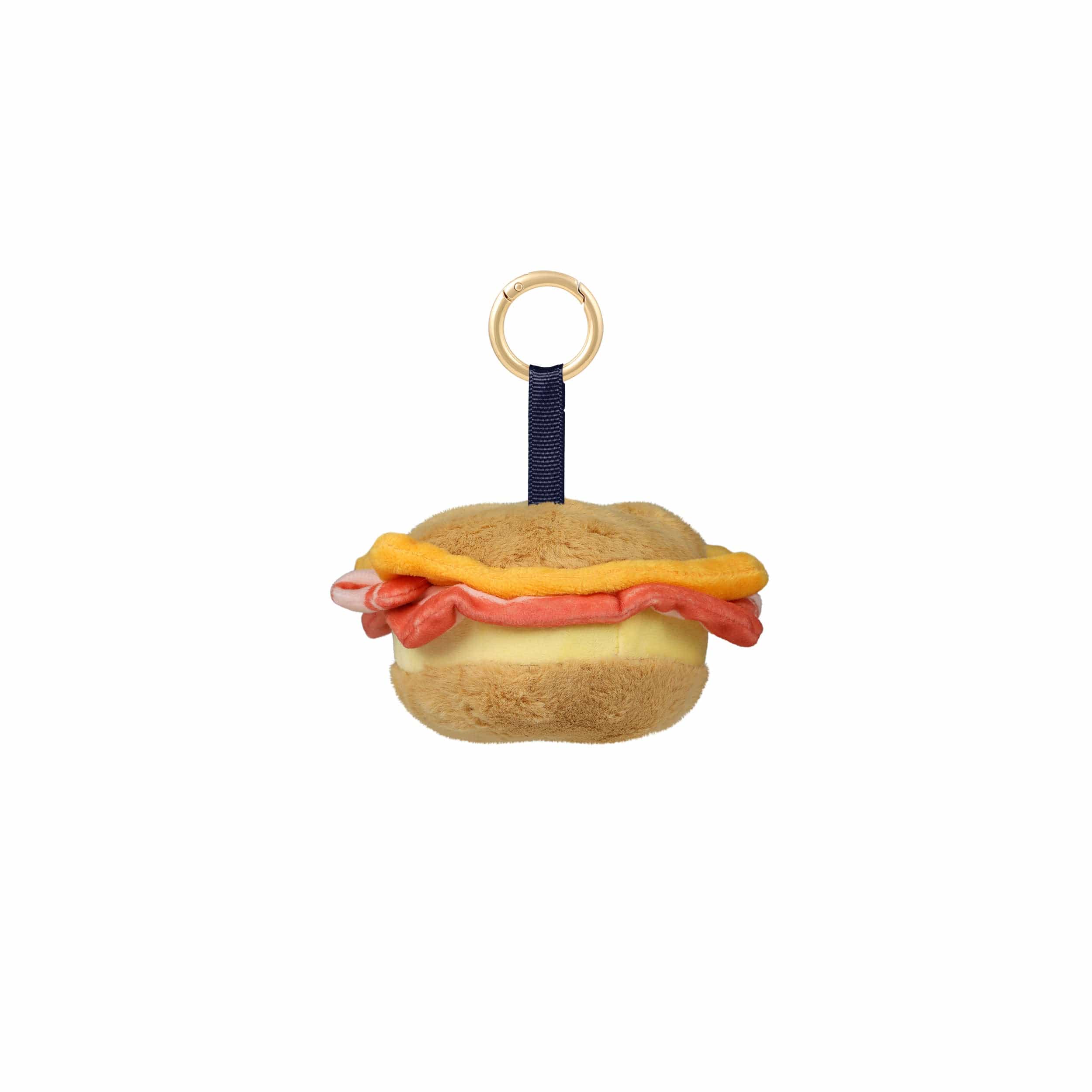 New York Yankees MLB Plush Food Bag Charm Keychain - Image 4