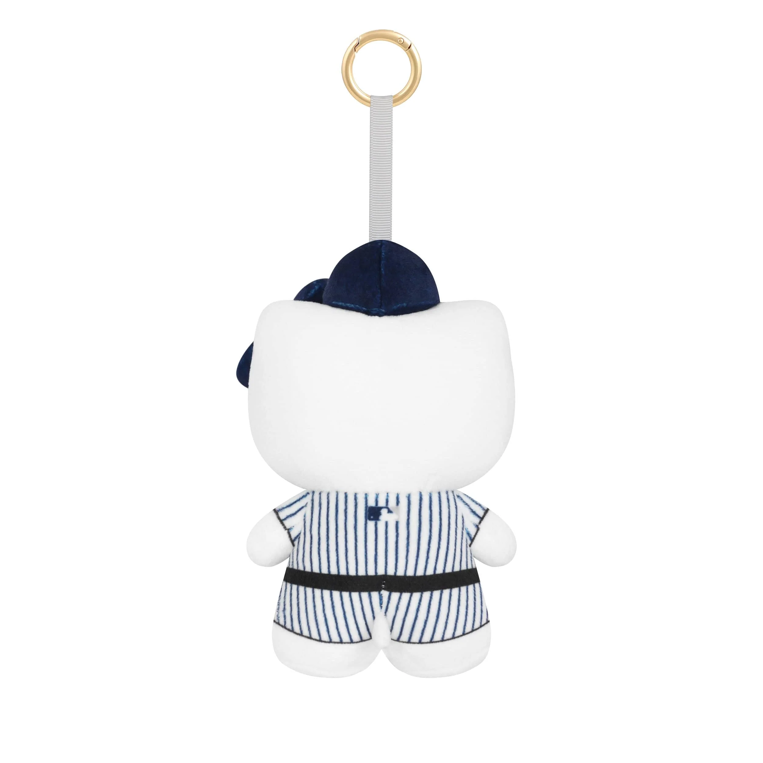 New York Yankees MLB Plush Hello Kitty® Bag Charm Keychain - Image 2