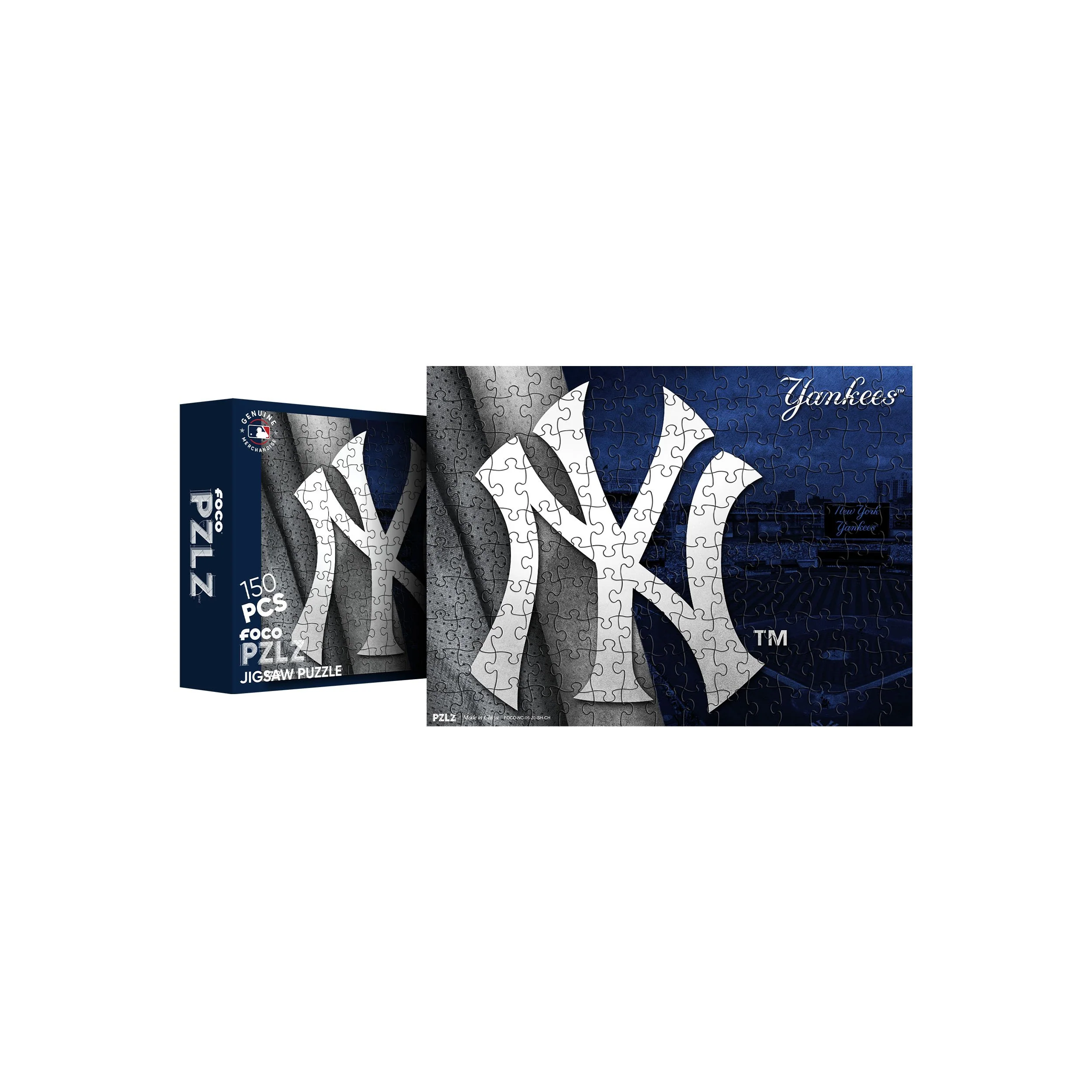 New York Yankees MLB Team Logo 150 Piece Jigsaw Puzzle PZLZ