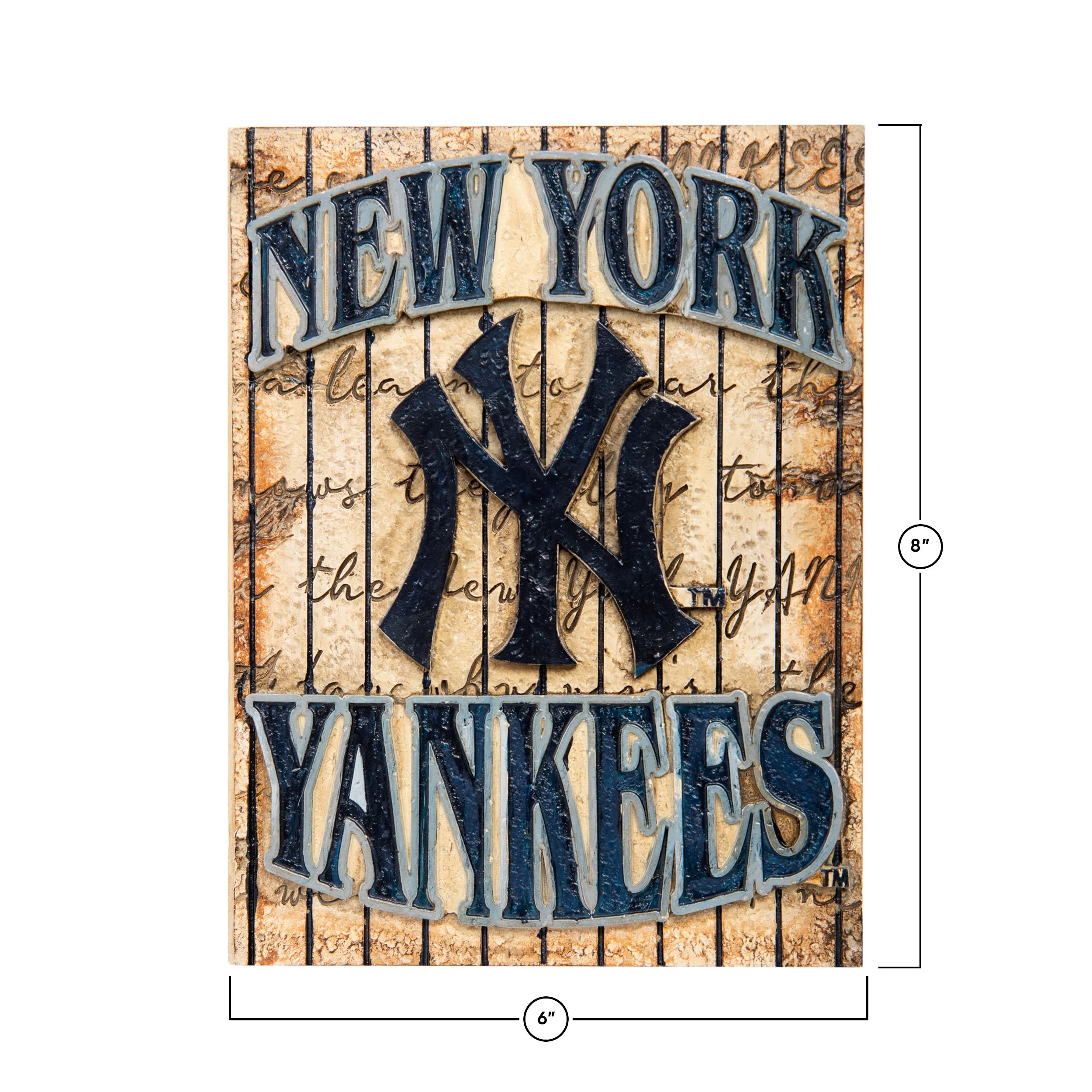 New York Yankees MLB Team Logo Wall Plaque - Image 3
