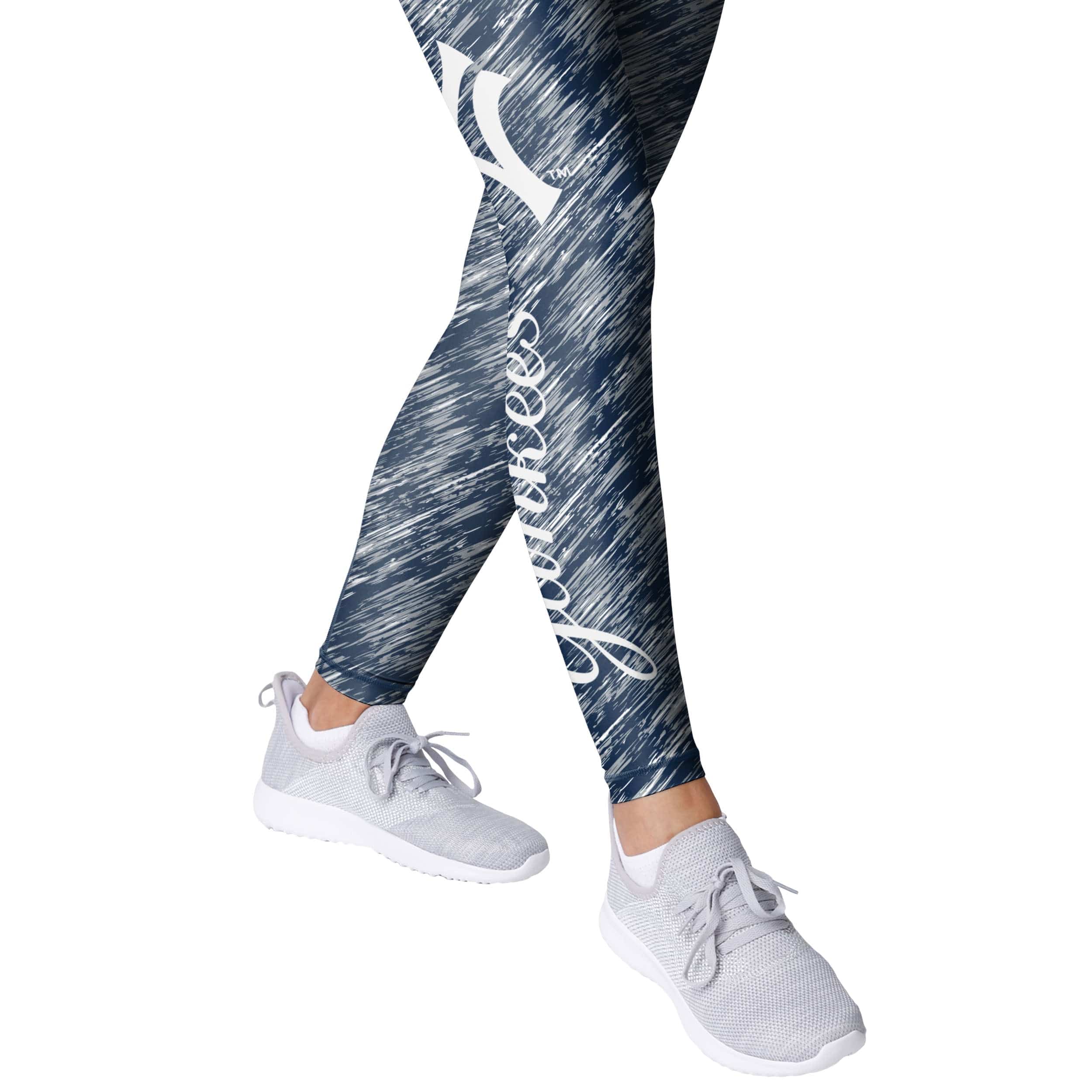 New York Yankees MLB Womens Static Rain Leggings - Image 4