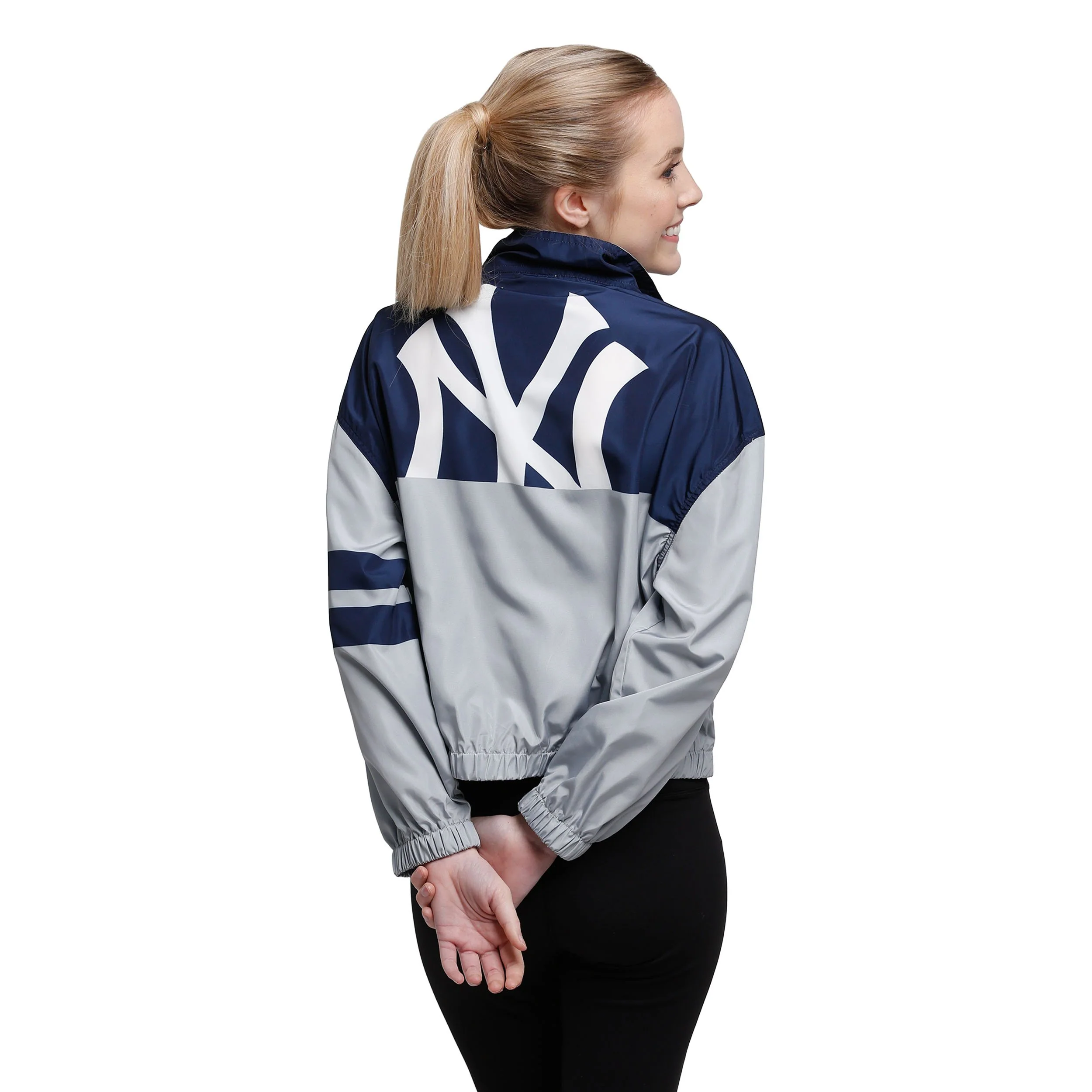 New York Yankees MLB Womens Winning Play Windbreaker - Image 2