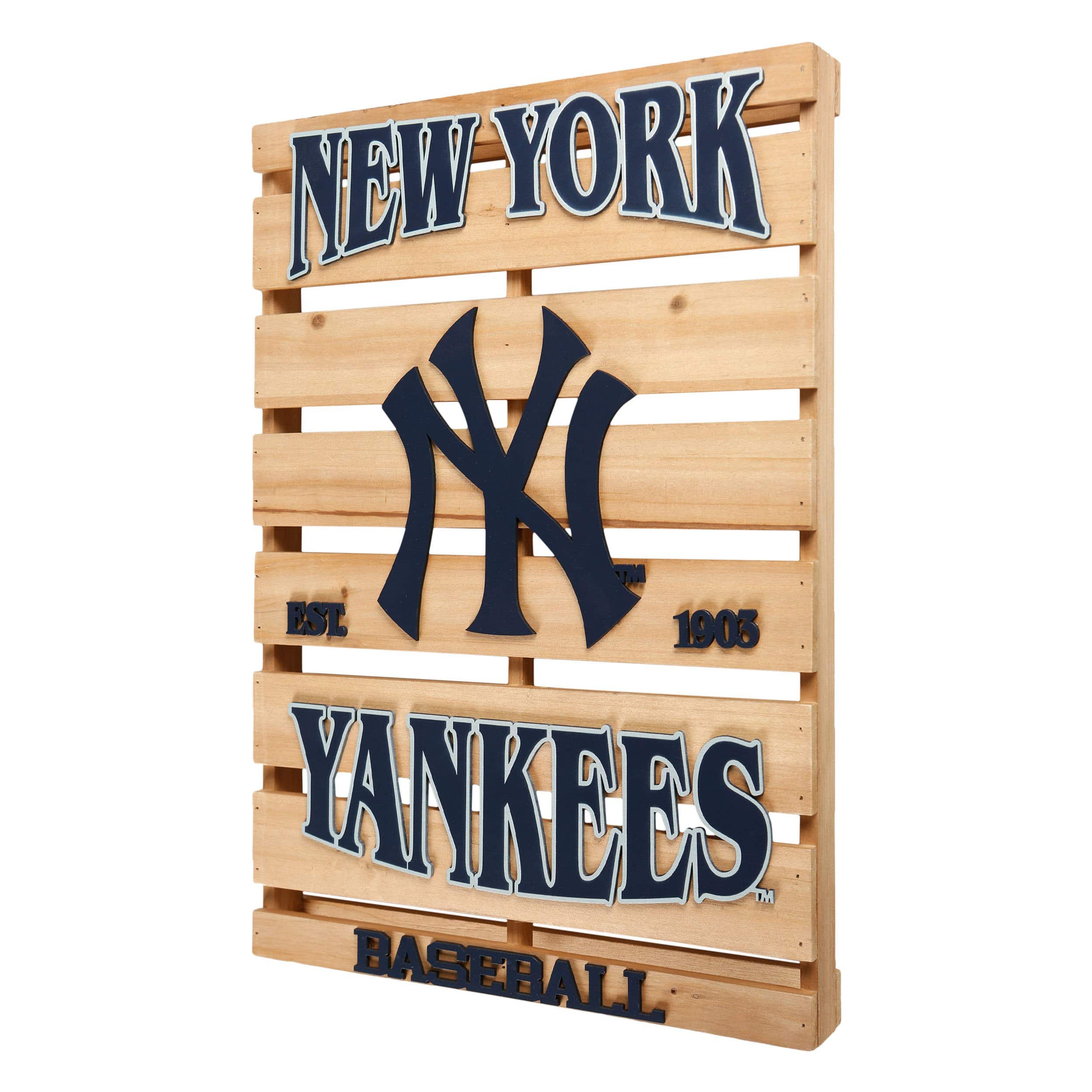 New York Yankees MLB Wood Pallet Sign