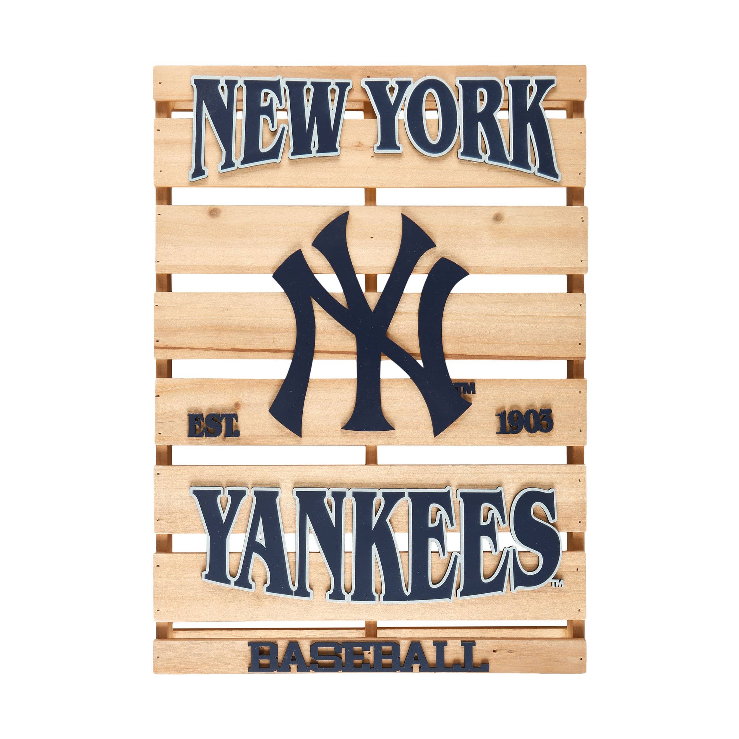 New York Yankees MLB Wood Pallet Sign - Image 3
