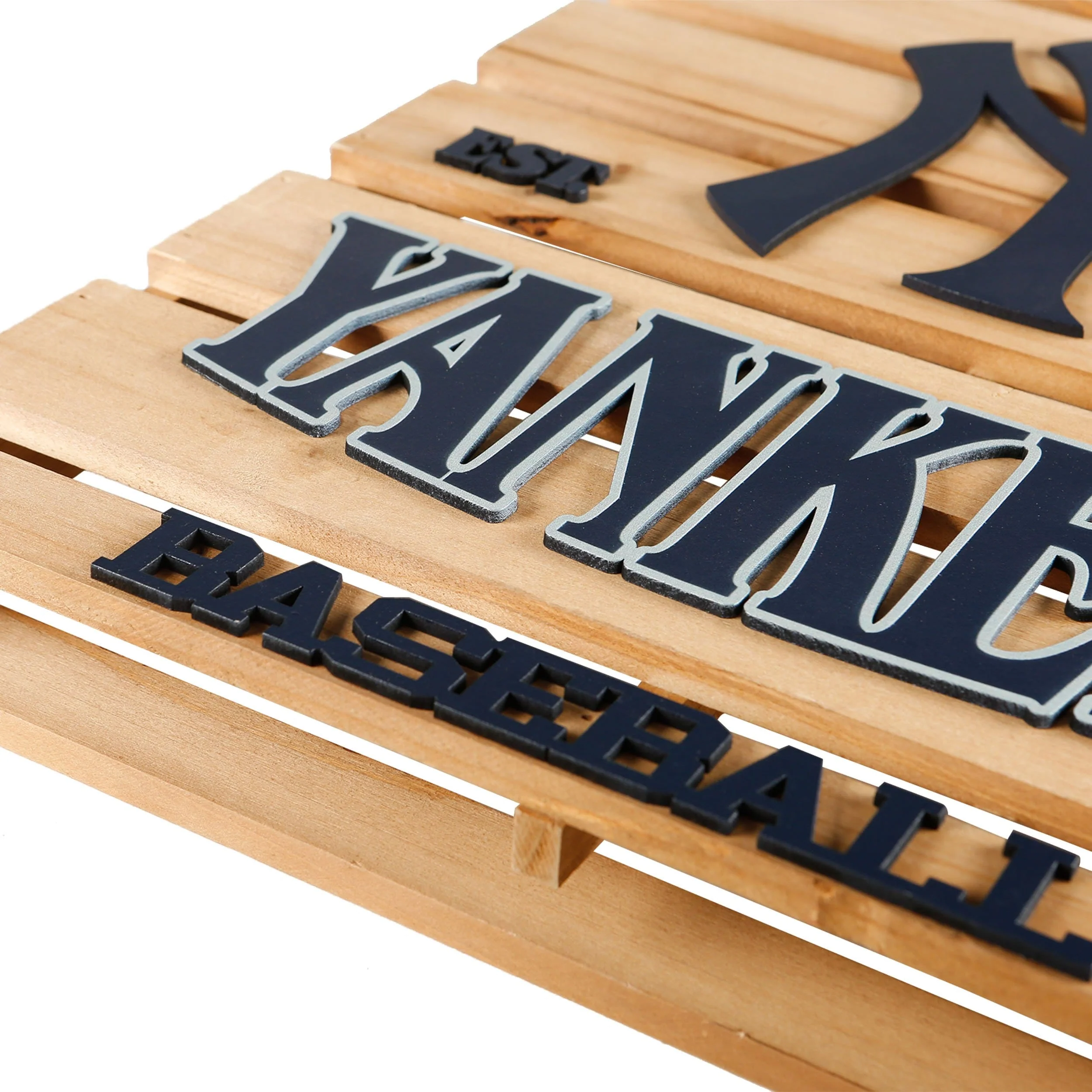New York Yankees MLB Wood Pallet Sign - Image 4