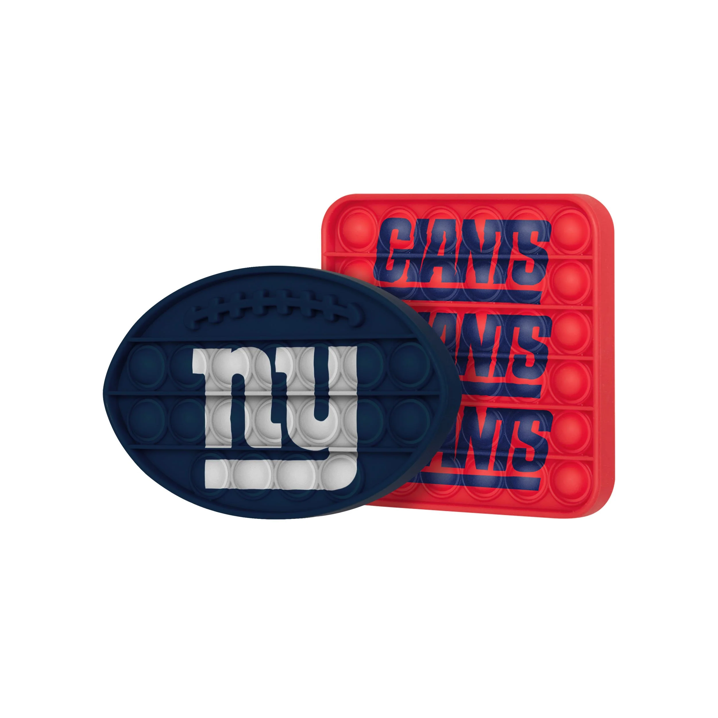 NFL 2 Pack Ball & Square Push-Itz Fidgets - Select Your Team - Image 13