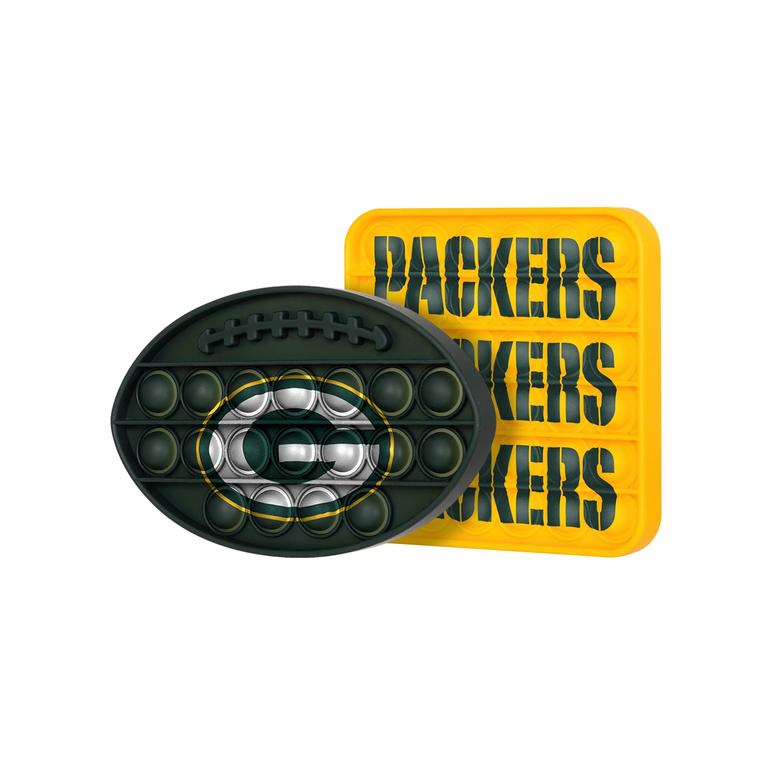 NFL 2 Pack Ball & Square Push-Itz Fidgets - Select Your Team - Image 7