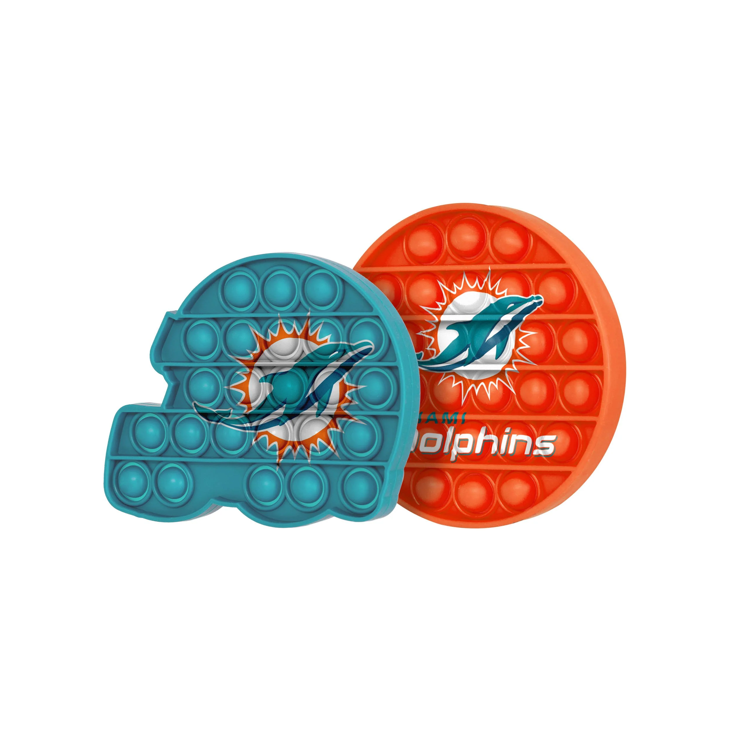 NFL 2 Pack Helmet & Circle Push-Itz Fidgets - Select Your Team! - Image 11