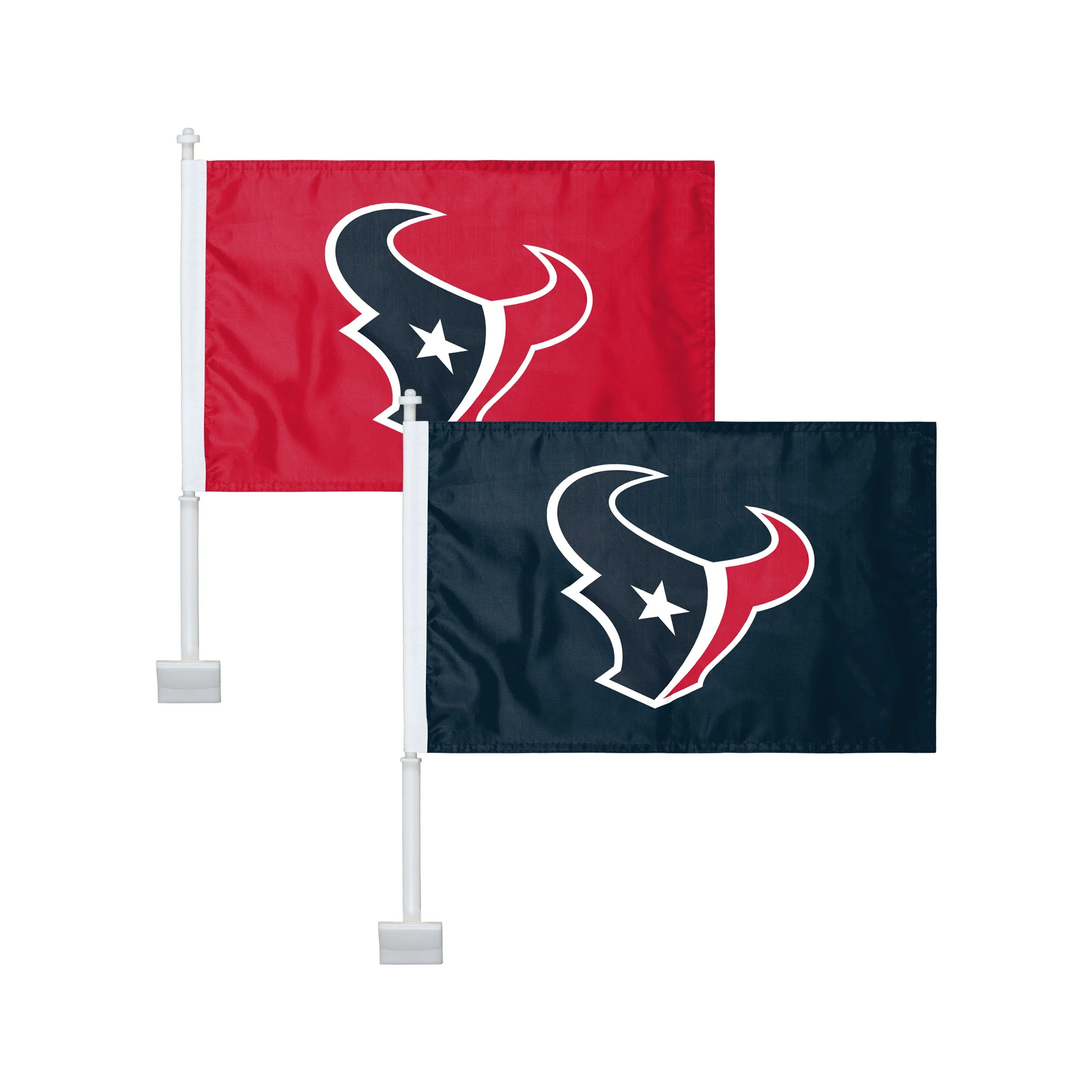 NFL 2 Pack Solid Car Flag - Select Your Team! - Image 13