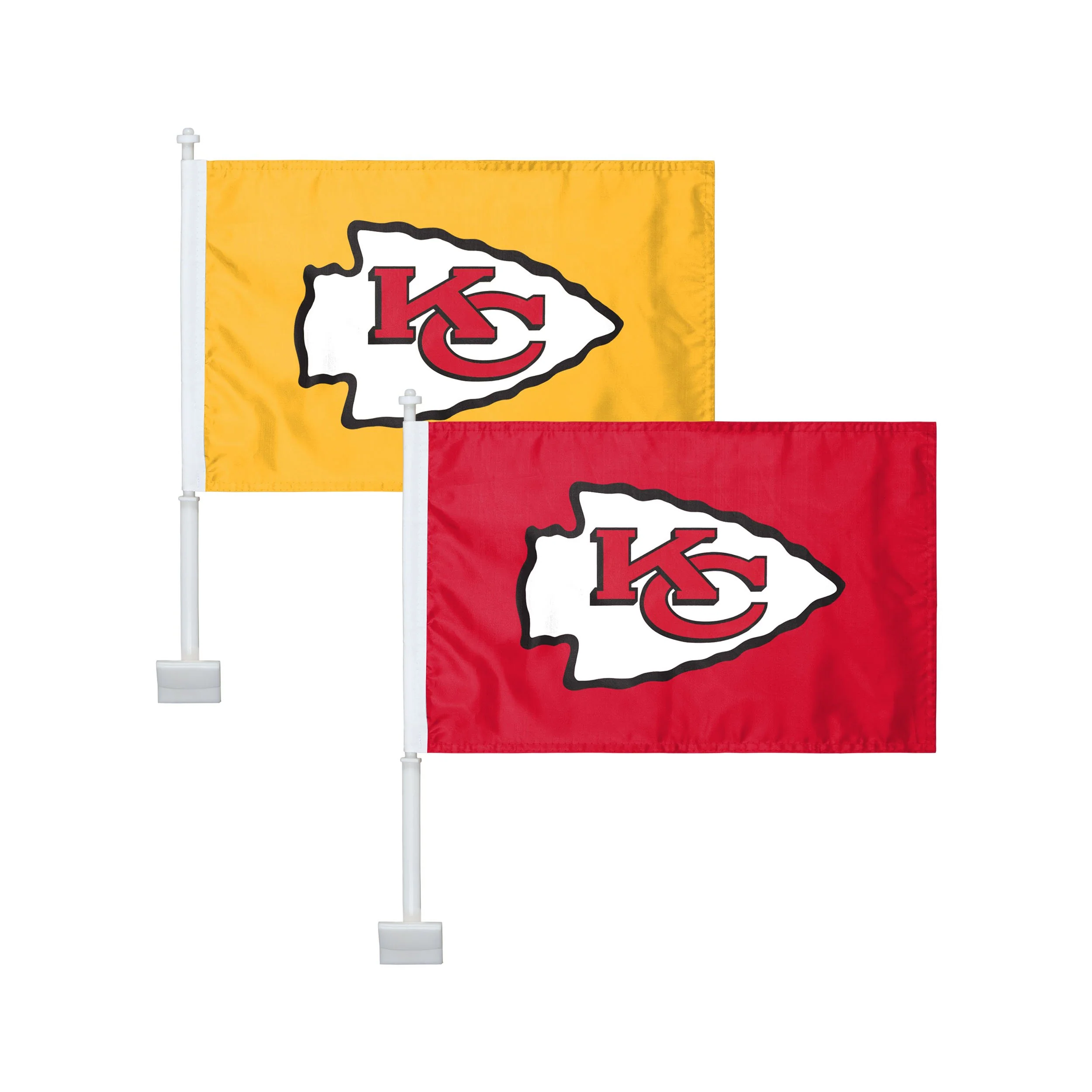 NFL 2 Pack Solid Car Flag - Select Your Team! - Image 16