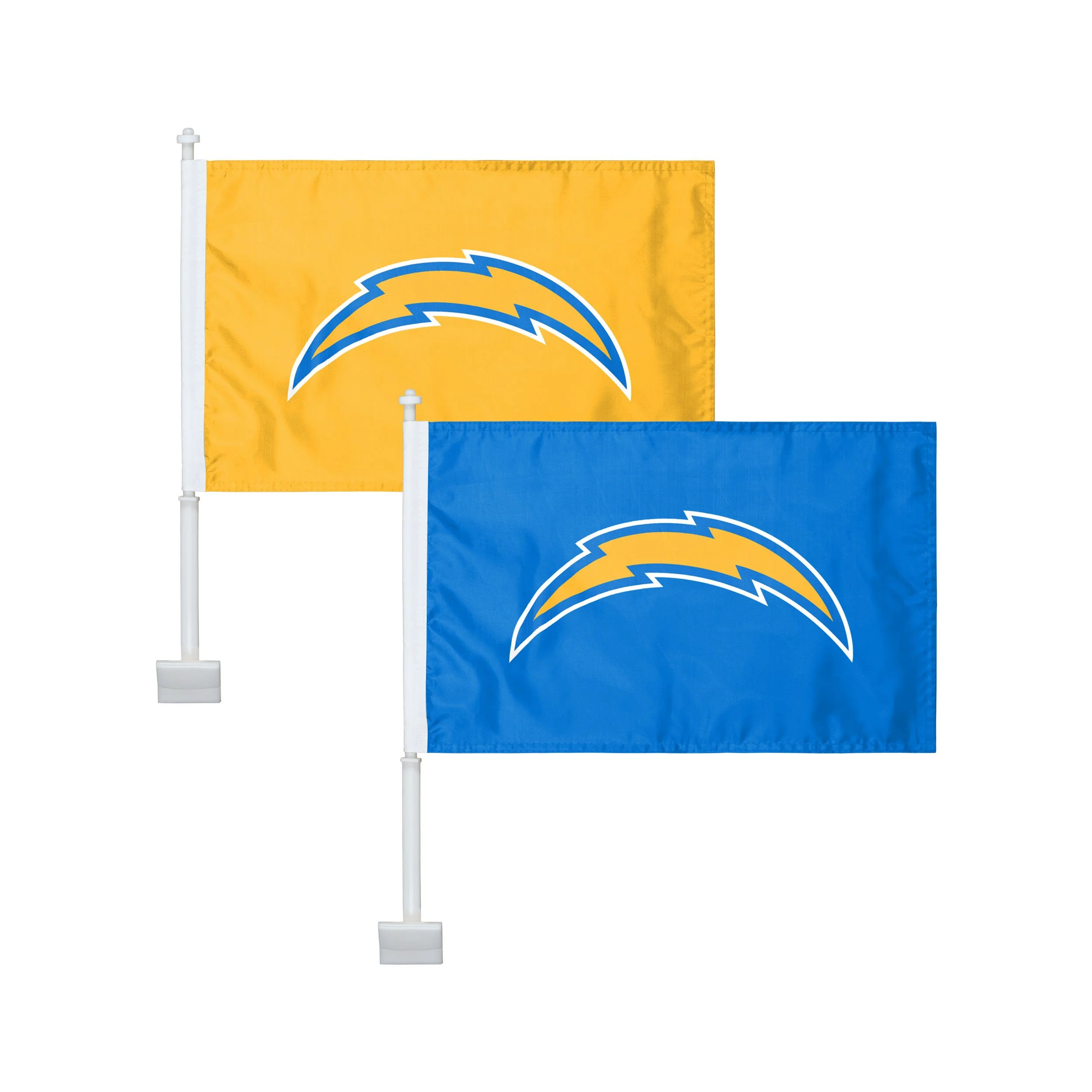 NFL 2 Pack Solid Car Flag - Select Your Team! - Image 17
