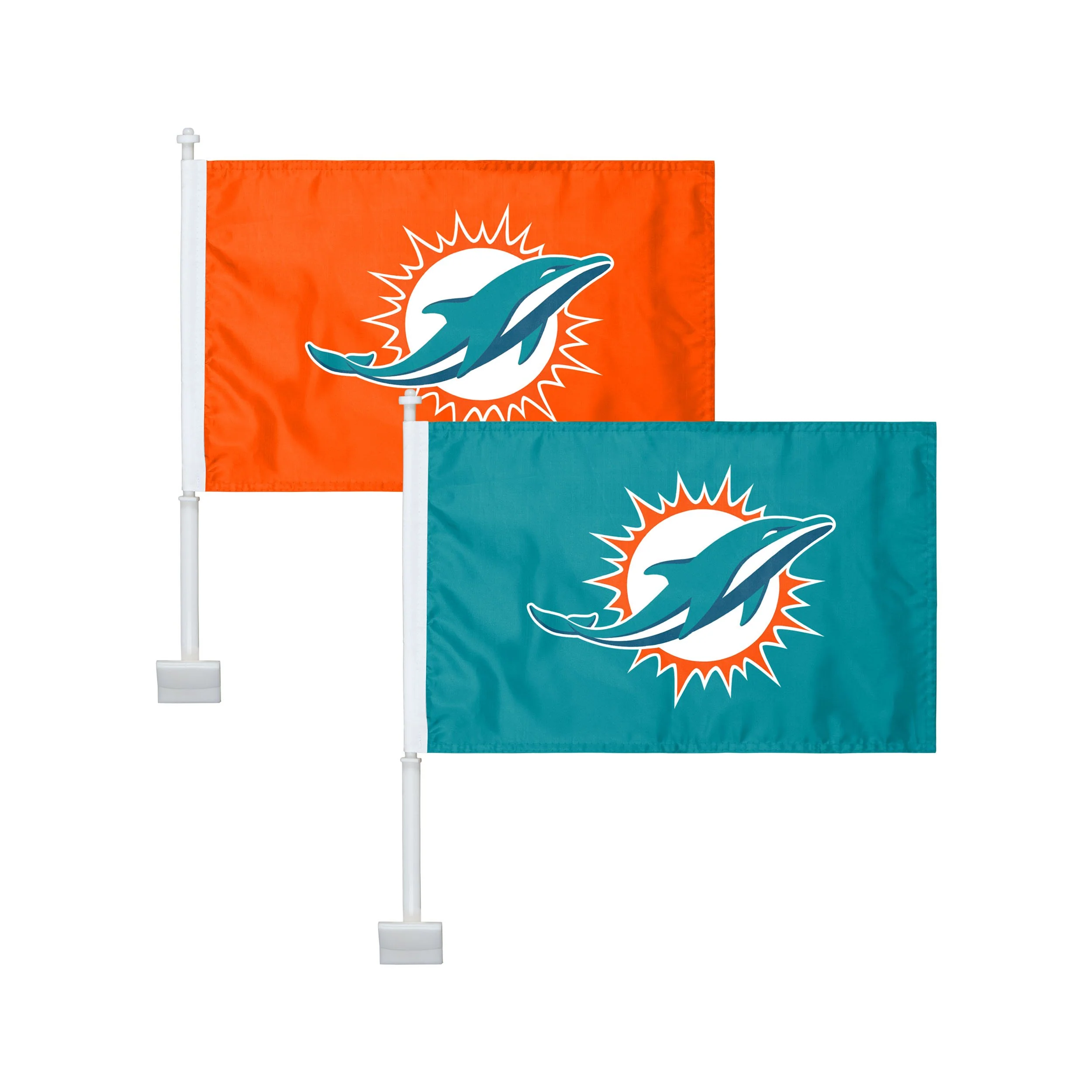 NFL 2 Pack Solid Car Flag - Select Your Team! - Image 18