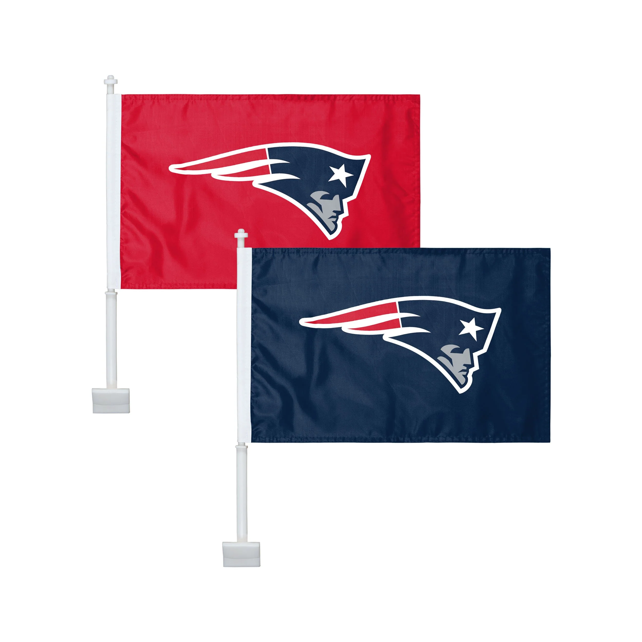 NFL 2 Pack Solid Car Flag - Select Your Team! - Image 22