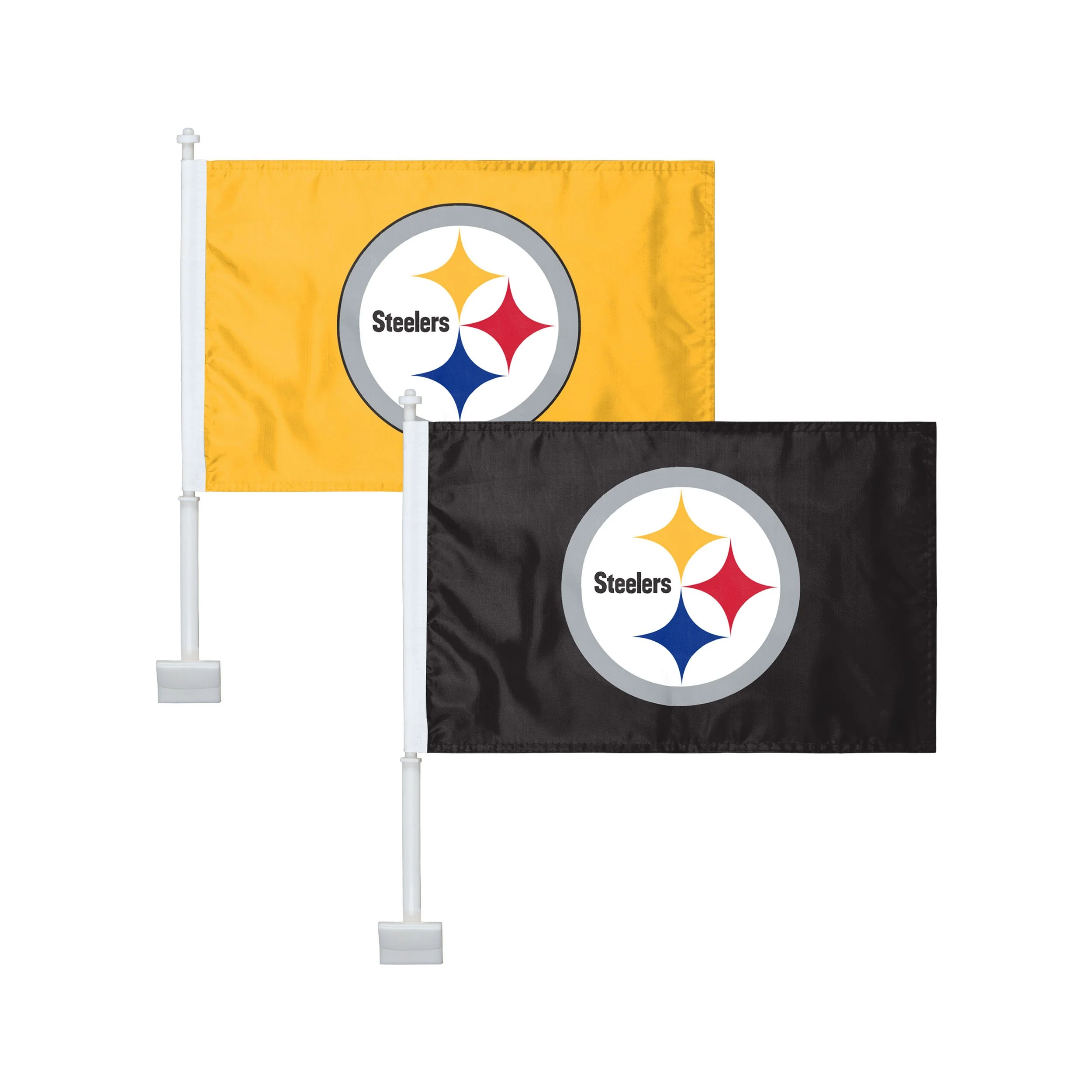 NFL 2 Pack Solid Car Flag - Select Your Team! - Image 26