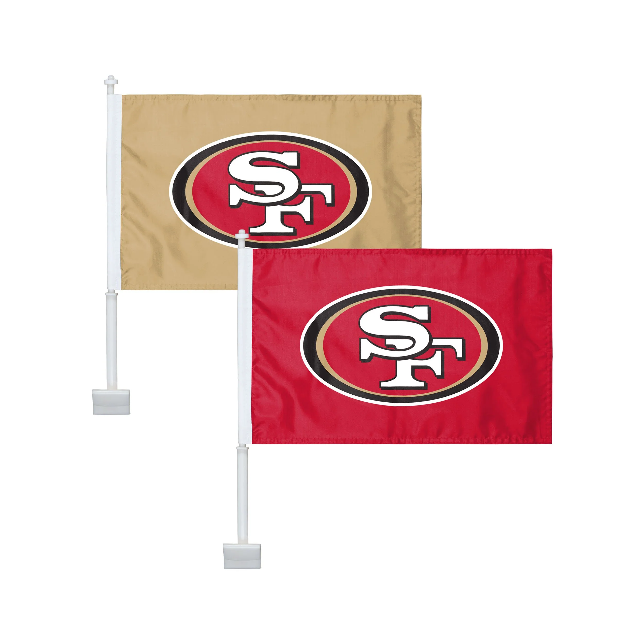 NFL 2 Pack Solid Car Flag - Select Your Team! - Image 27