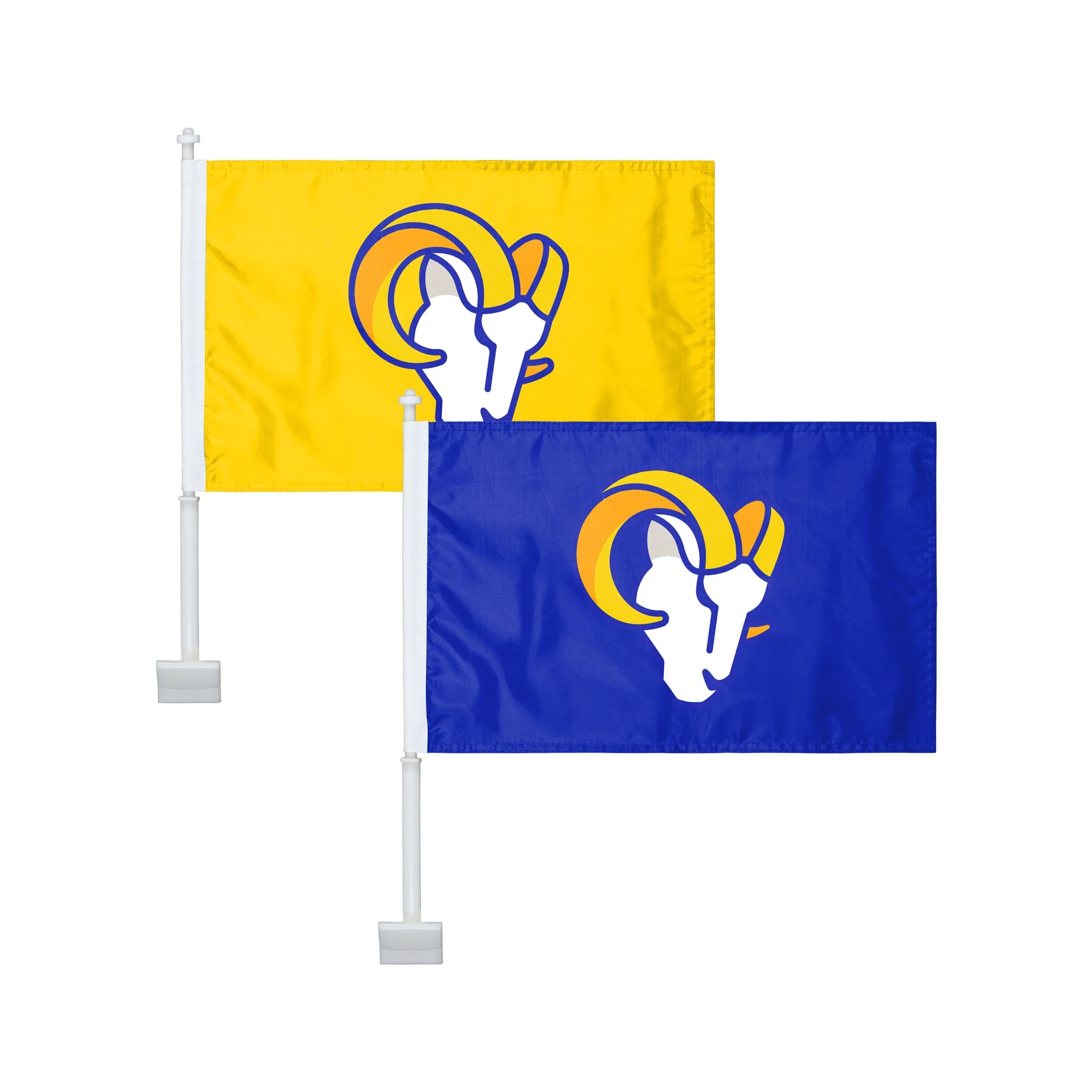 NFL 2 Pack Solid Car Flag - Select Your Team! - Image 28