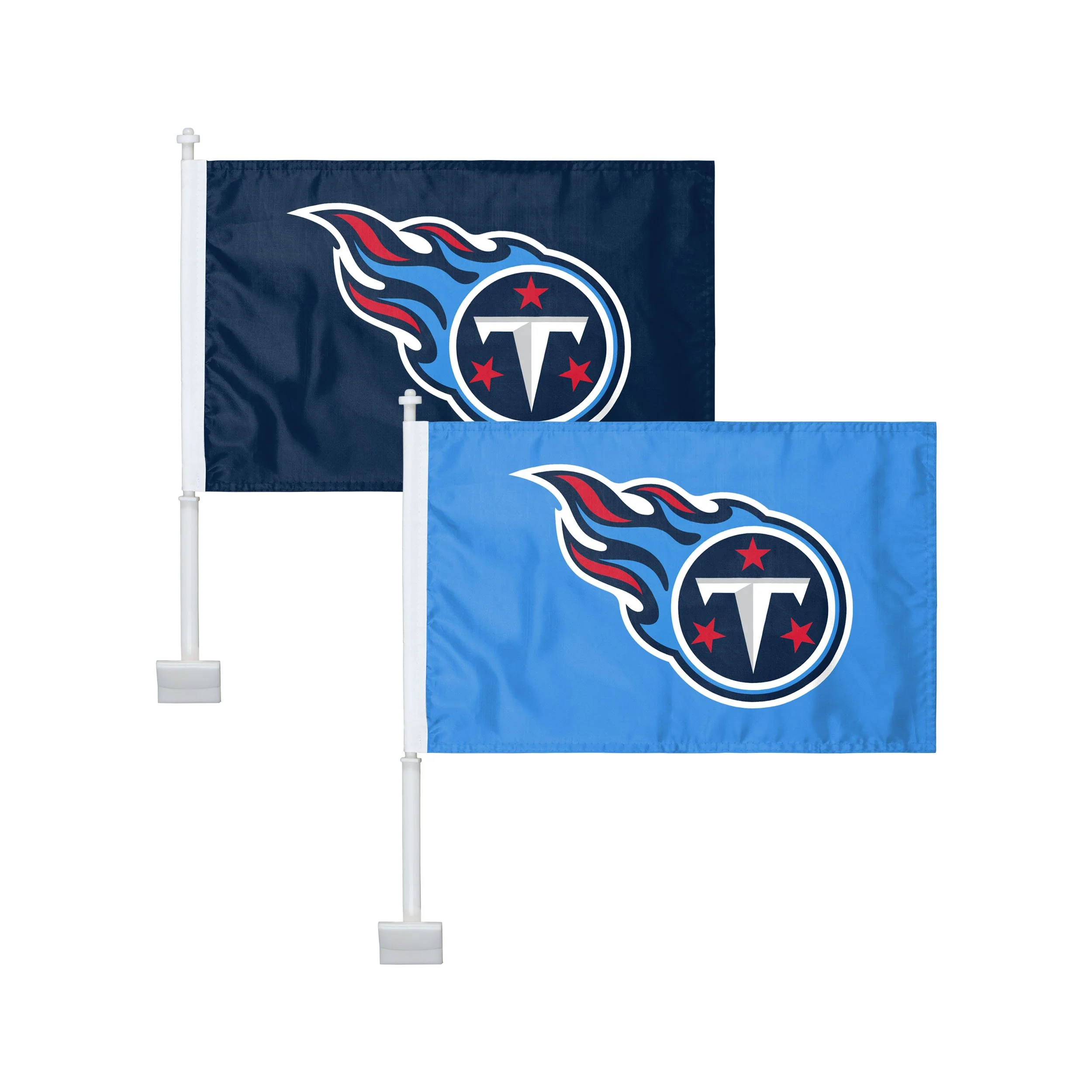 NFL 2 Pack Solid Car Flag - Select Your Team! - Image 31