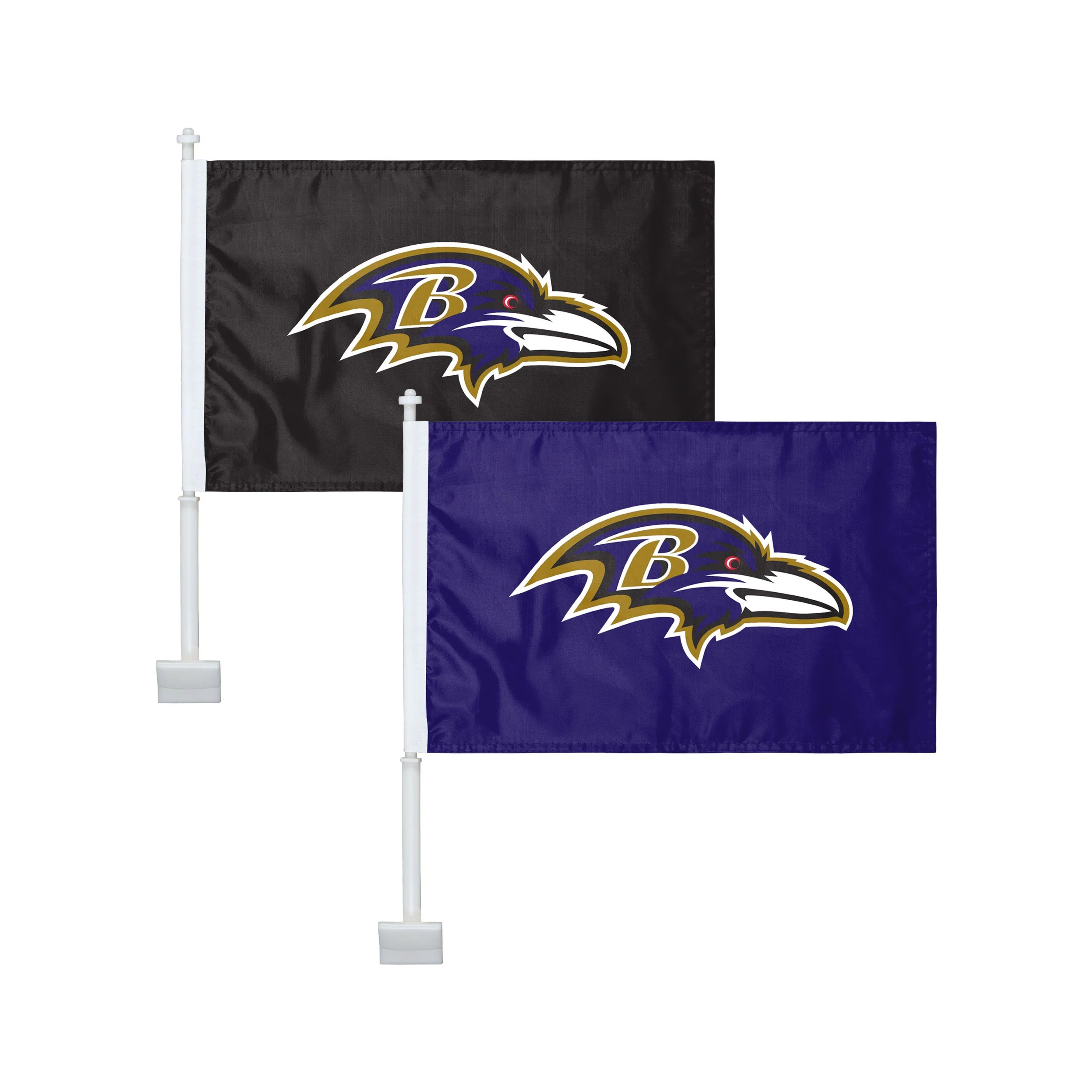 NFL 2 Pack Solid Car Flag - Select Your Team! - Image 4
