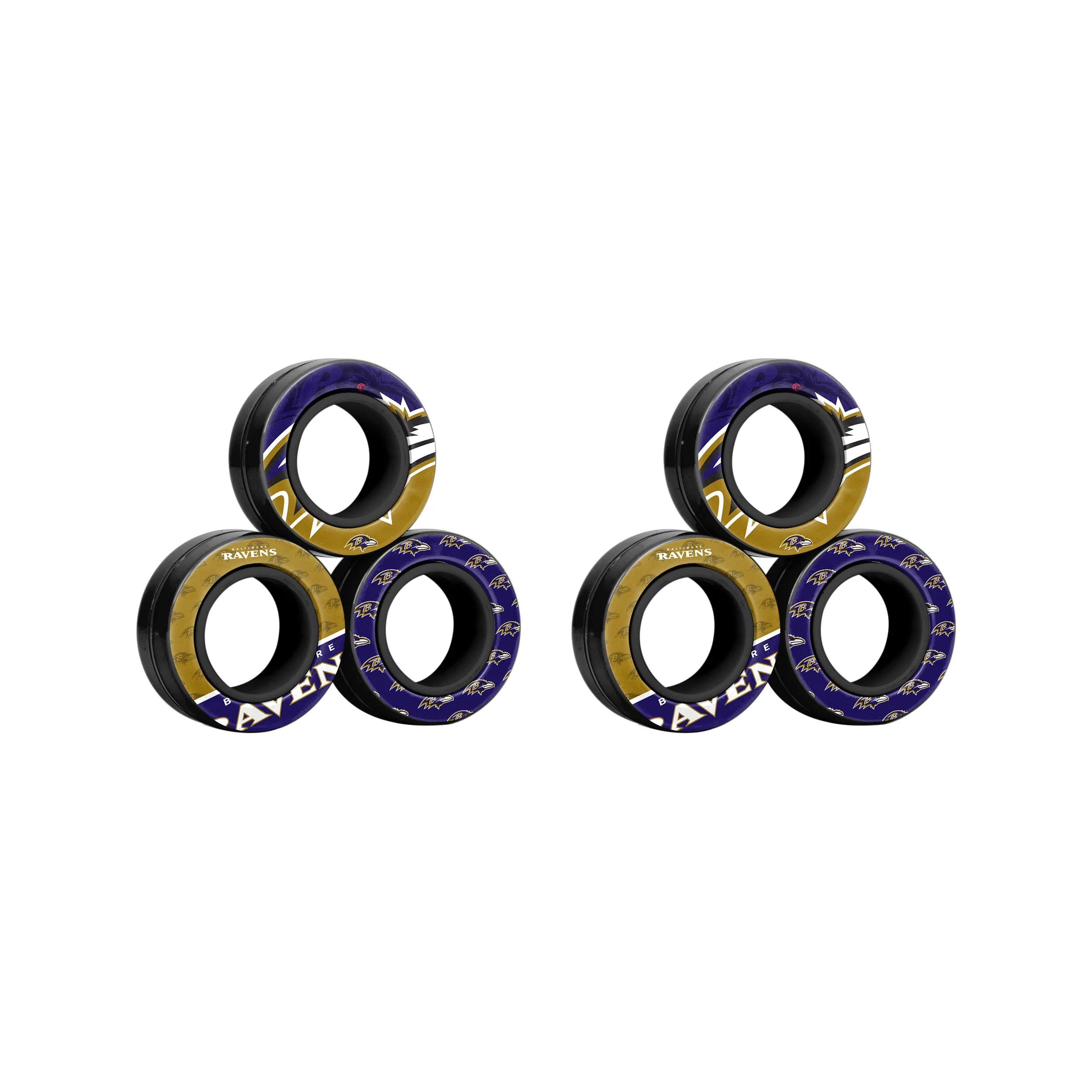 NFL 6 Pack Magnetic Finger Rings - Select Your Team! - Image 3