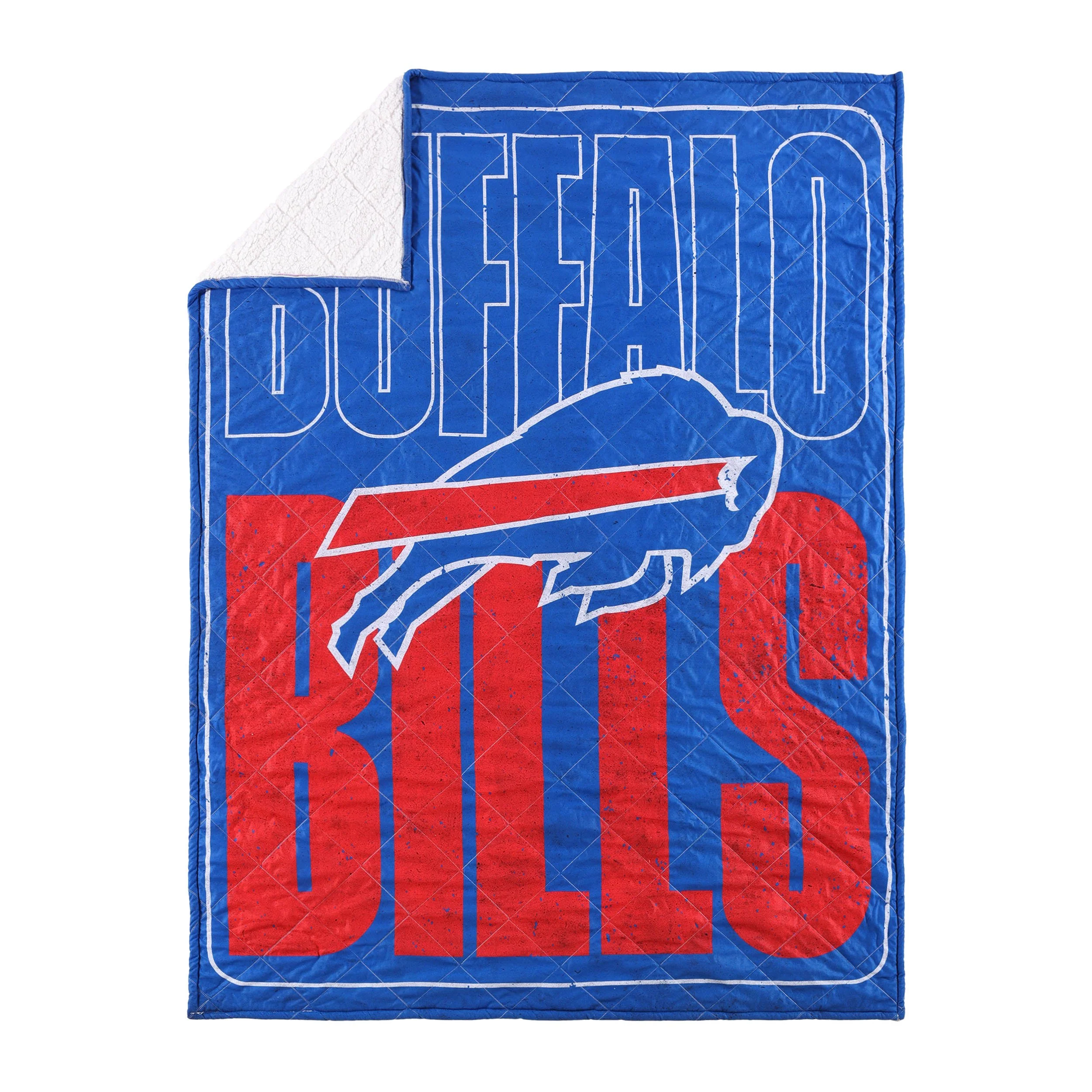 NFL Big Game Sherpa Lined Throw Blankets - Select Your Team! - Image 3