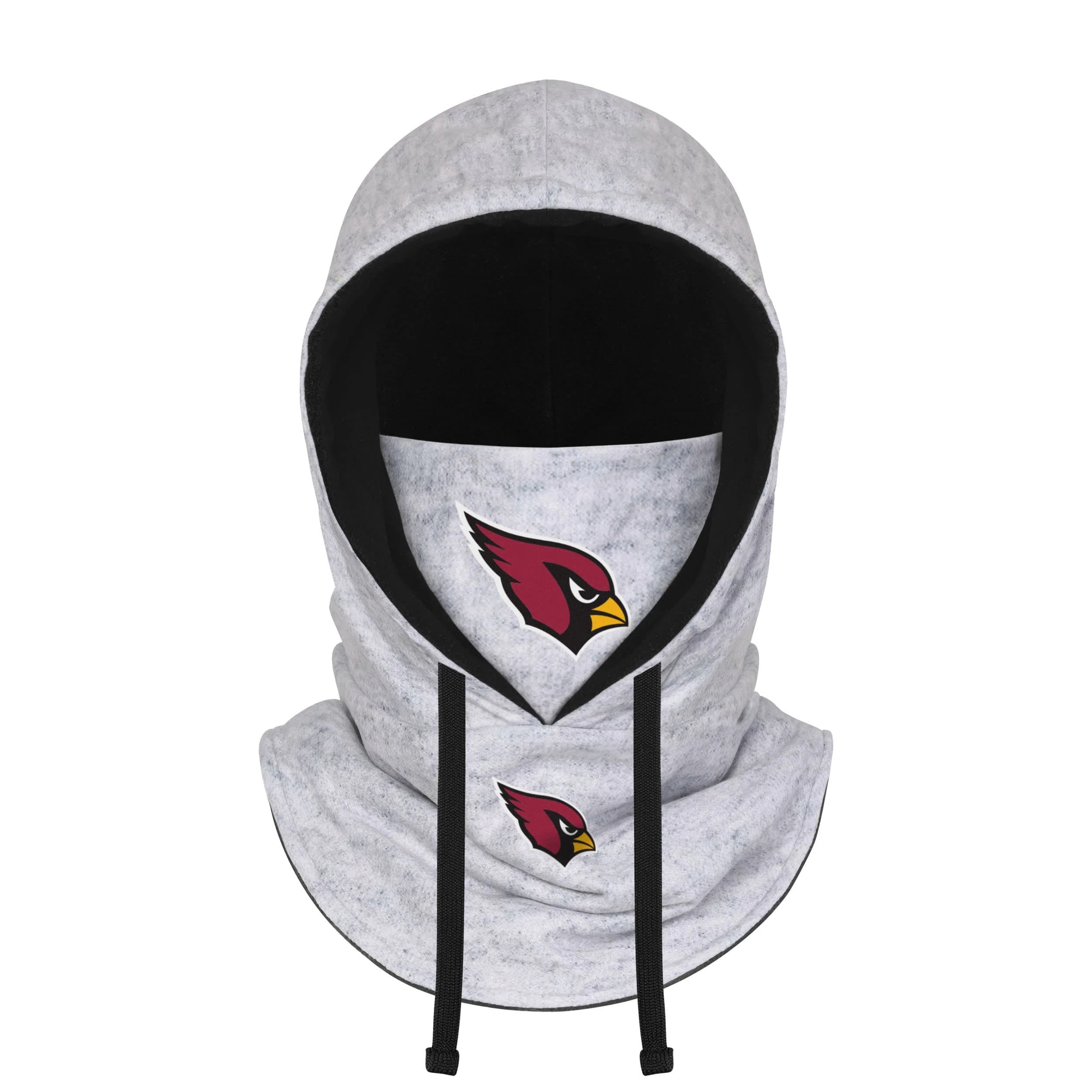 NFL Heather Gray Drawstring Hooded Gaiter Scarves - Pick Your Team! - Image 2