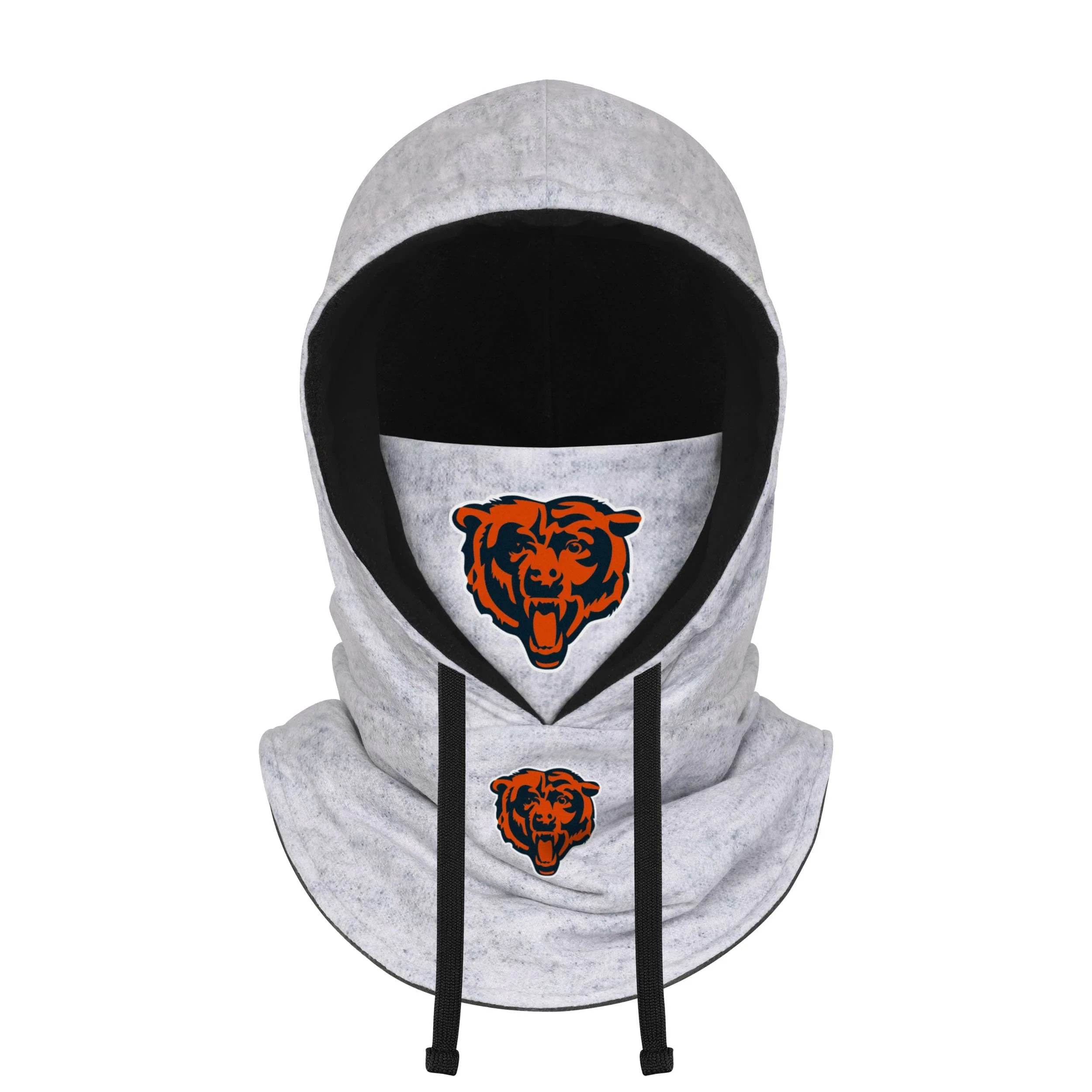 NFL Heather Gray Drawstring Hooded Gaiter Scarves - Pick Your Team! - Image 7